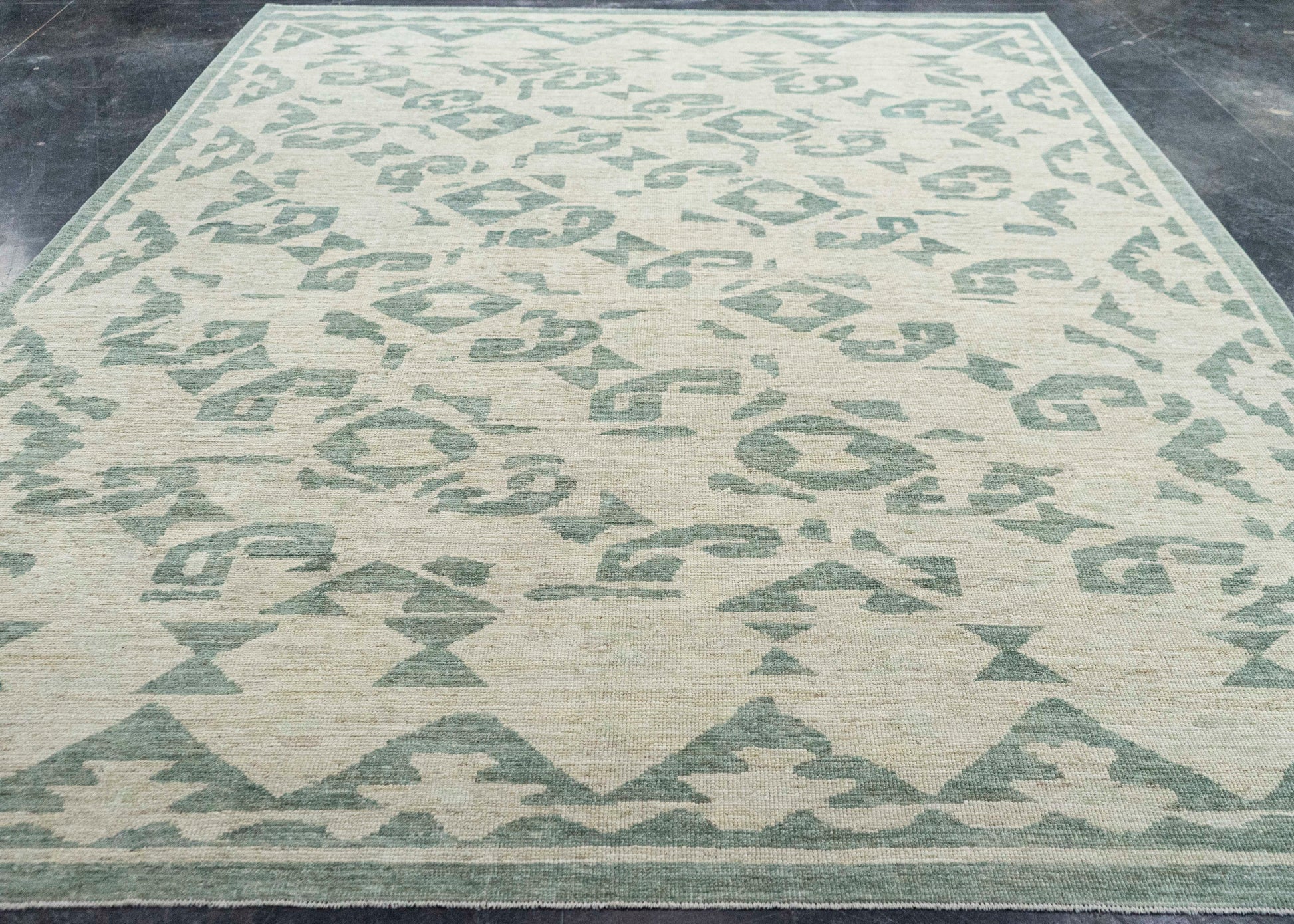 Turkish Oushak Rug 8'11" x 12'3" #20269