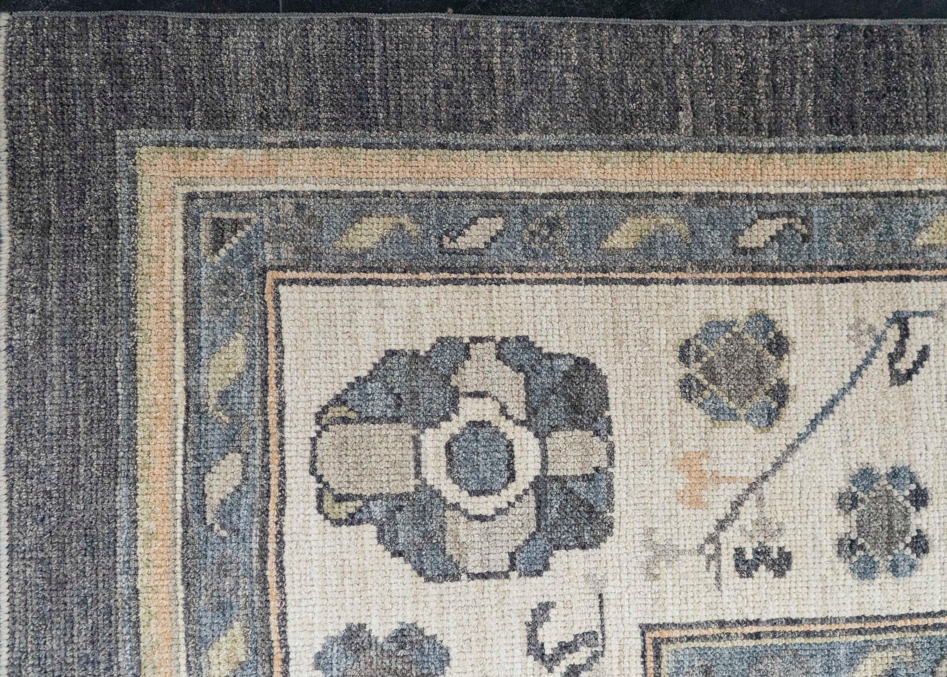 Turkish Oushak Rug 9'1" x 12'8" #20268