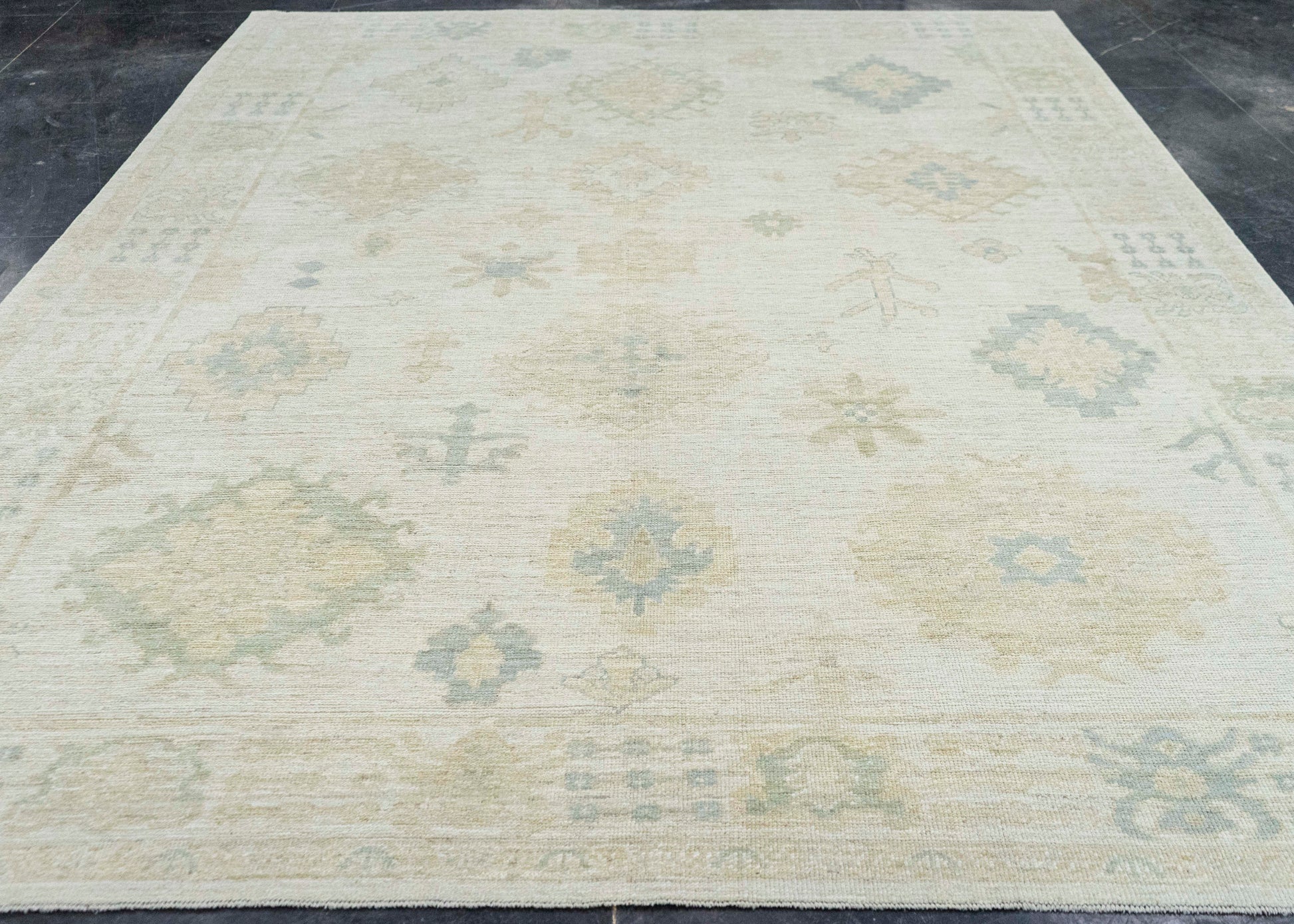 Turkish Oushak Rug 8'11" x 12' #20343