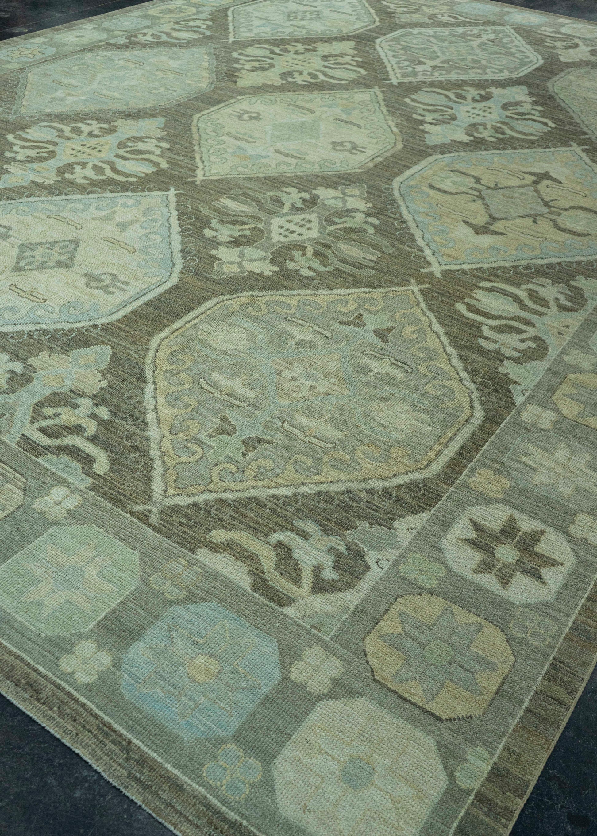 Turkish Oushak Rug 12'2" x 16'1" #8386