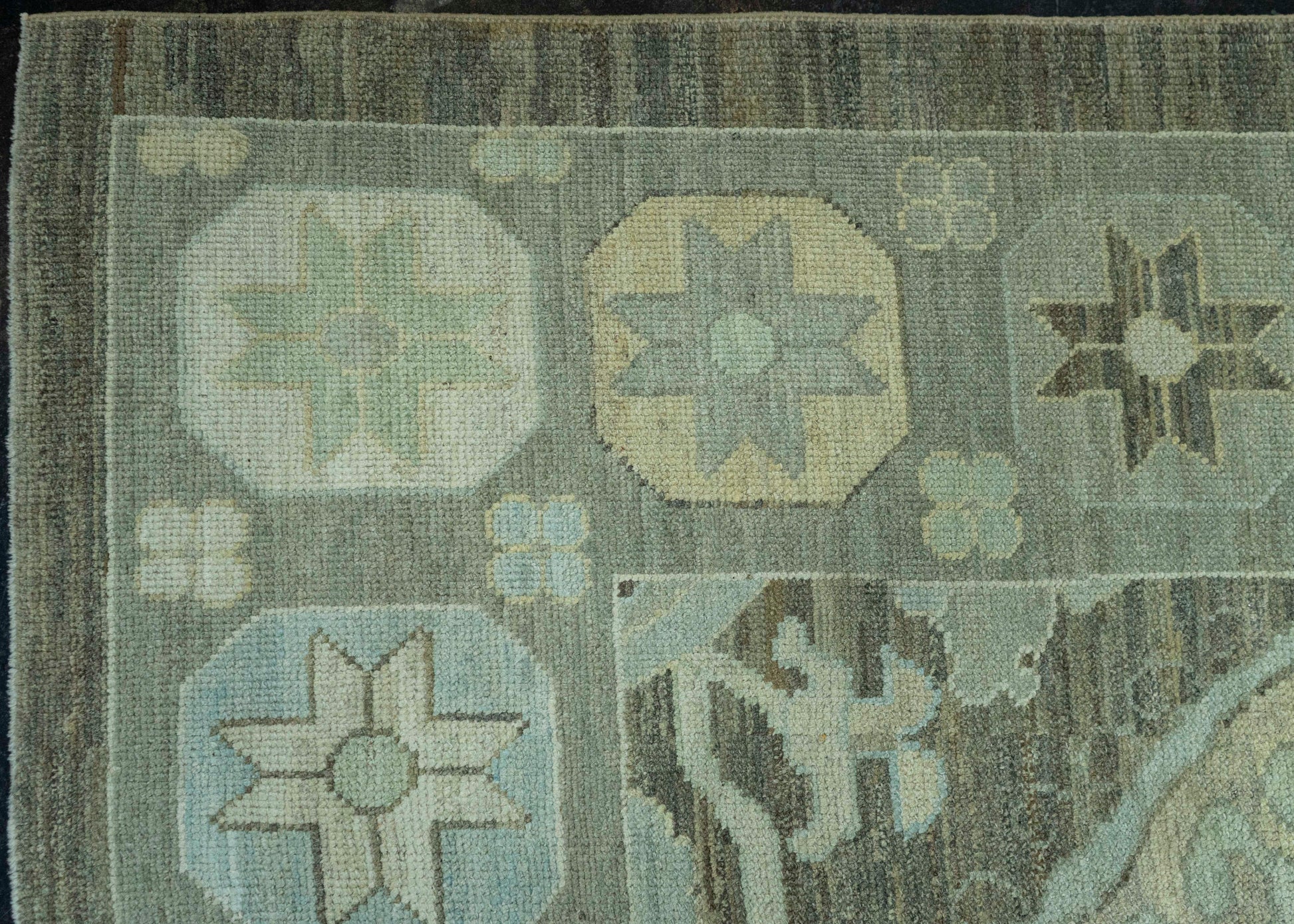 Turkish Oushak Rug 12'2" x 16'1" #8386