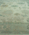 Turkish Oushak Rug 12'4" x 15'5" #0102