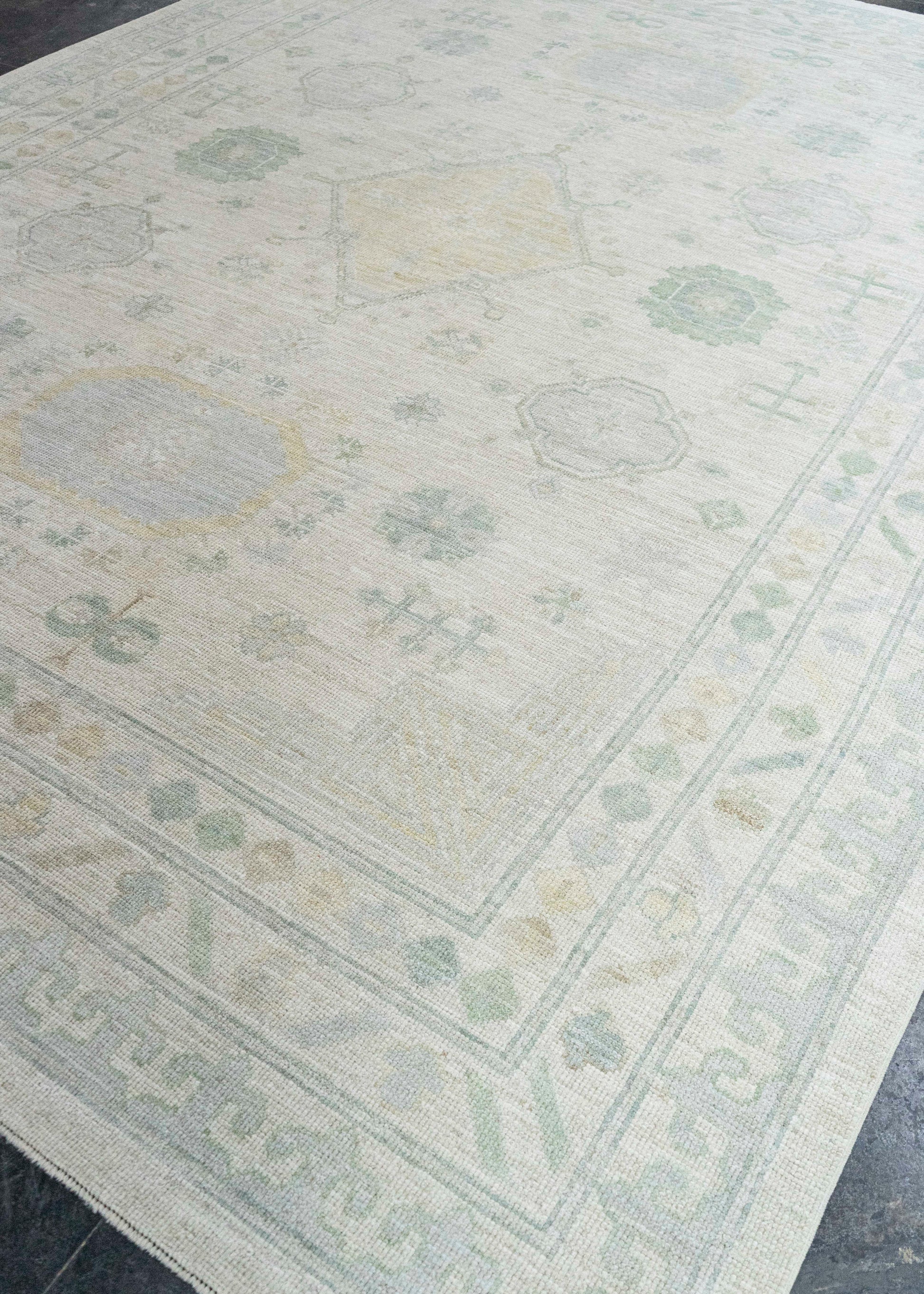 Turkish Oushak Rug 9'2" x 12'3" #20310