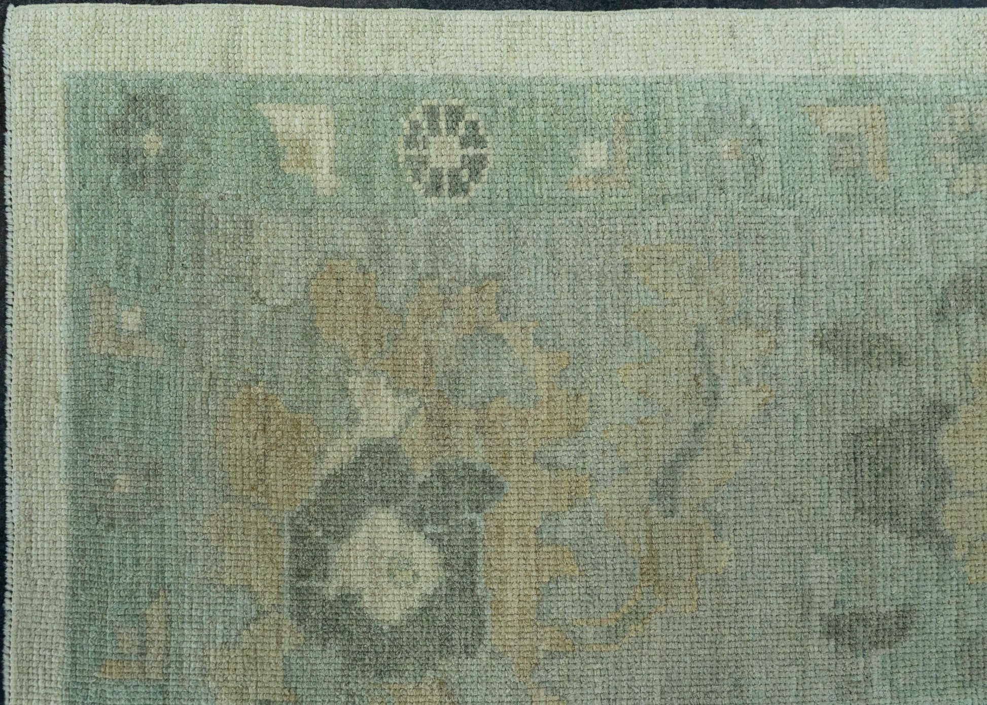 Turkish Oushak Rug 12'4" x 15'5" #0102
