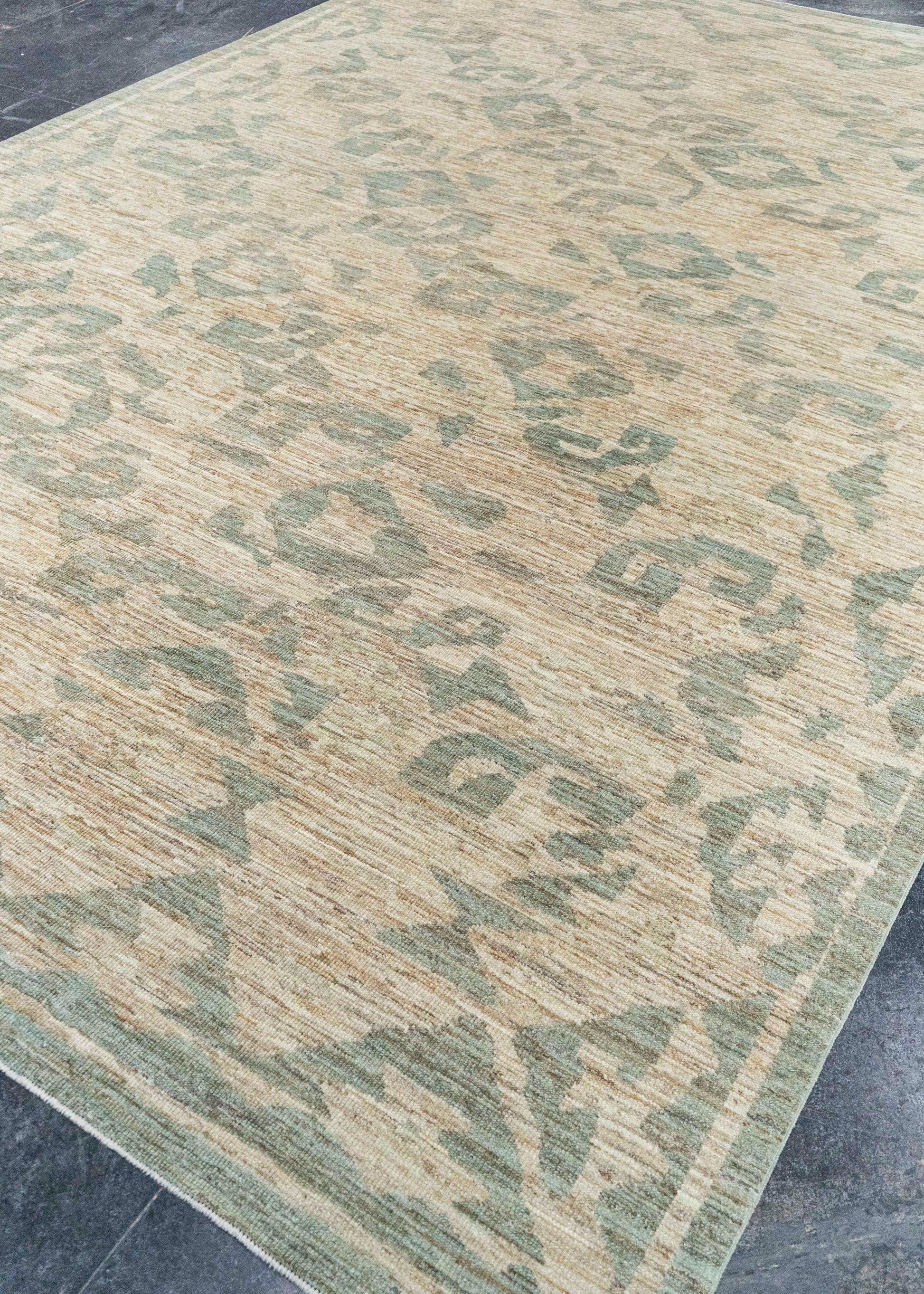 Turkish Oushak Rug 8'10" x 12'7" #20276