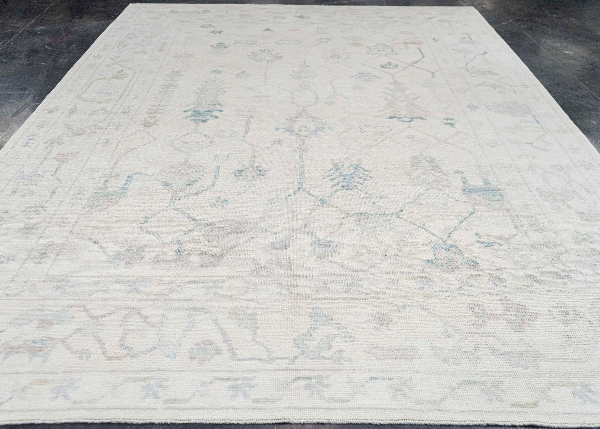 Turkish Oushak Rug 9'3" x 13'3" #20420