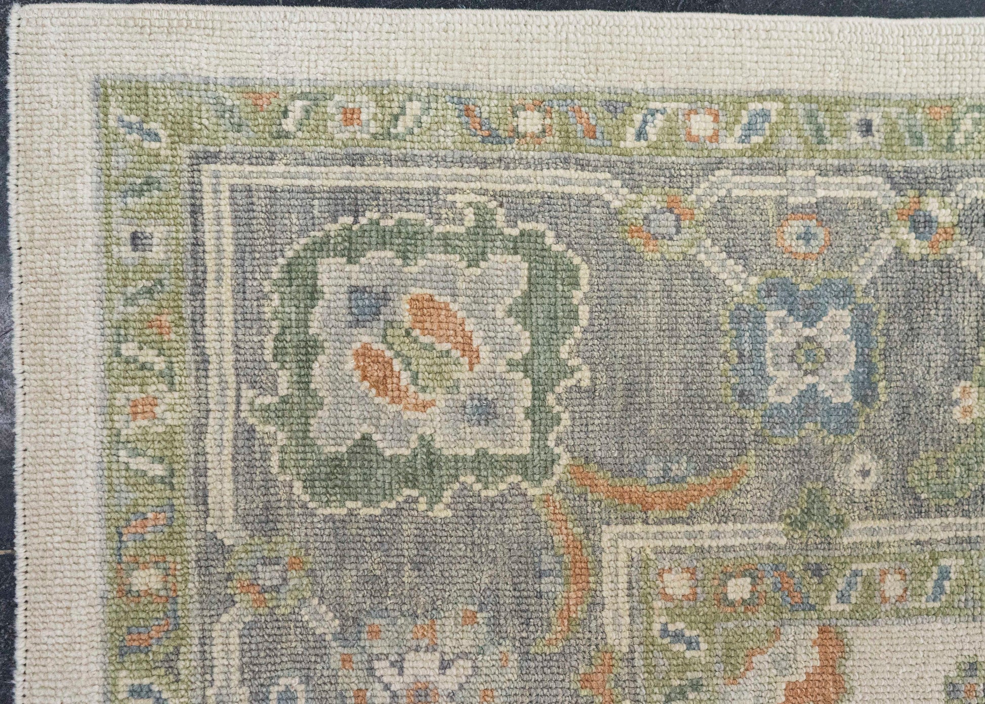 Turkish Oushak Rug 9'6" x 12'8" #20421