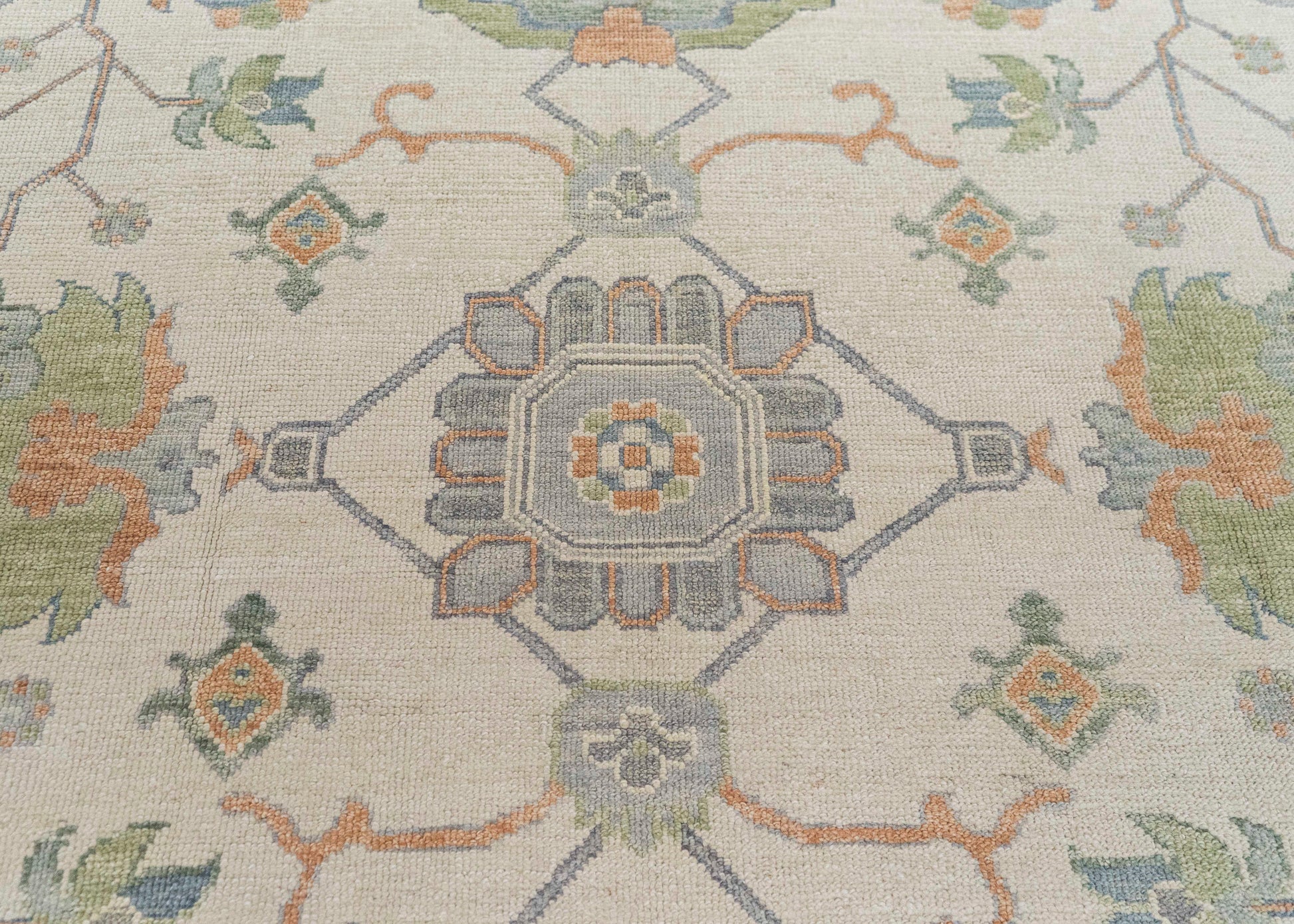 Turkish Oushak Rug 9'6" x 12'8" #20421