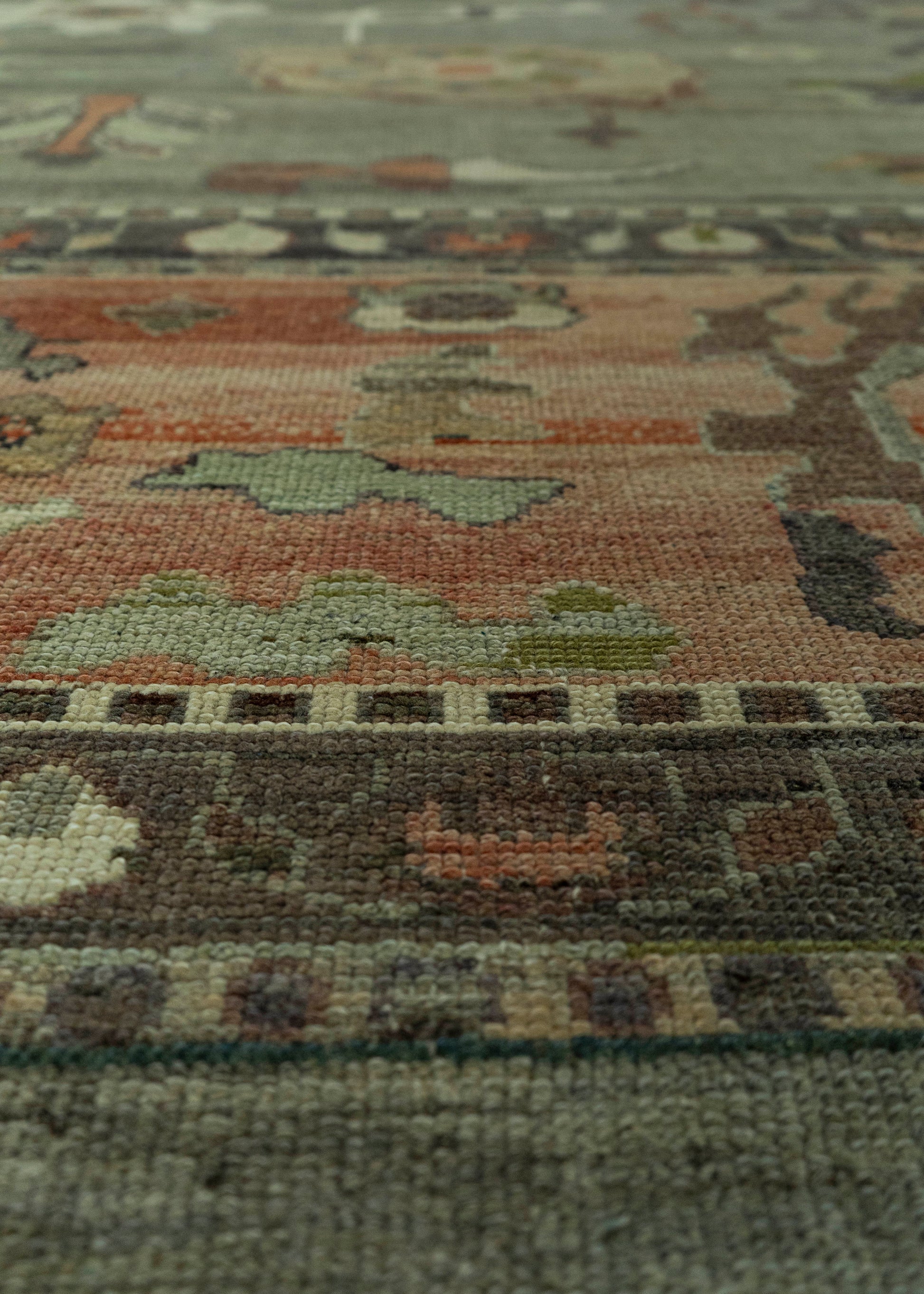 Turkish Oushak Old Wool Rug 14'7" x 19'11" #30144