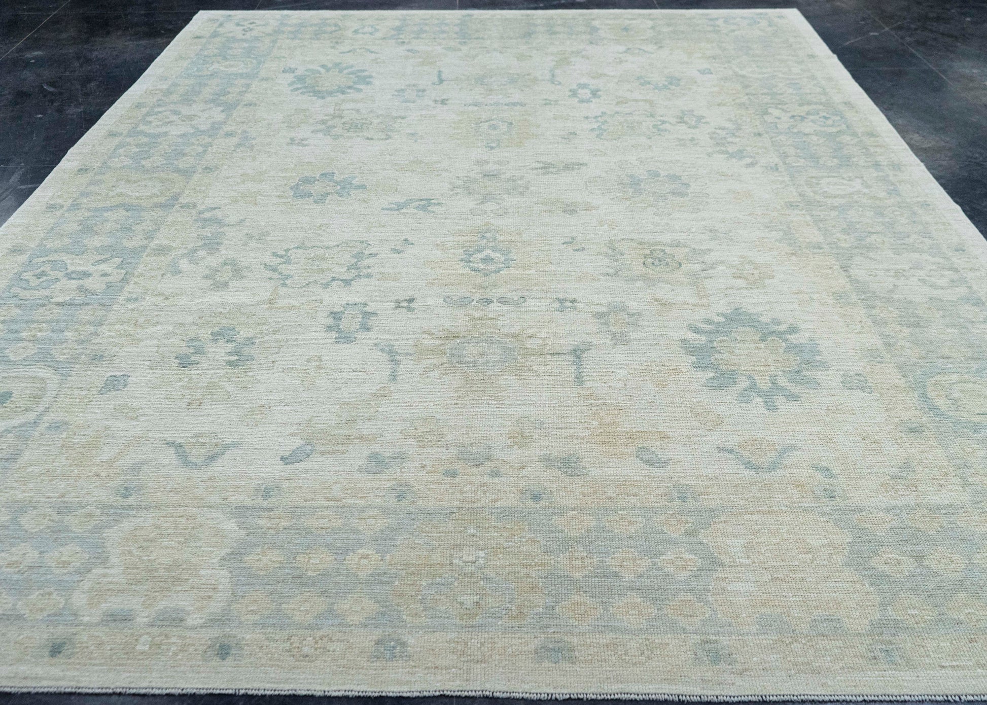 Turkish Oushak Rug 8'10" x 12'9" #20354