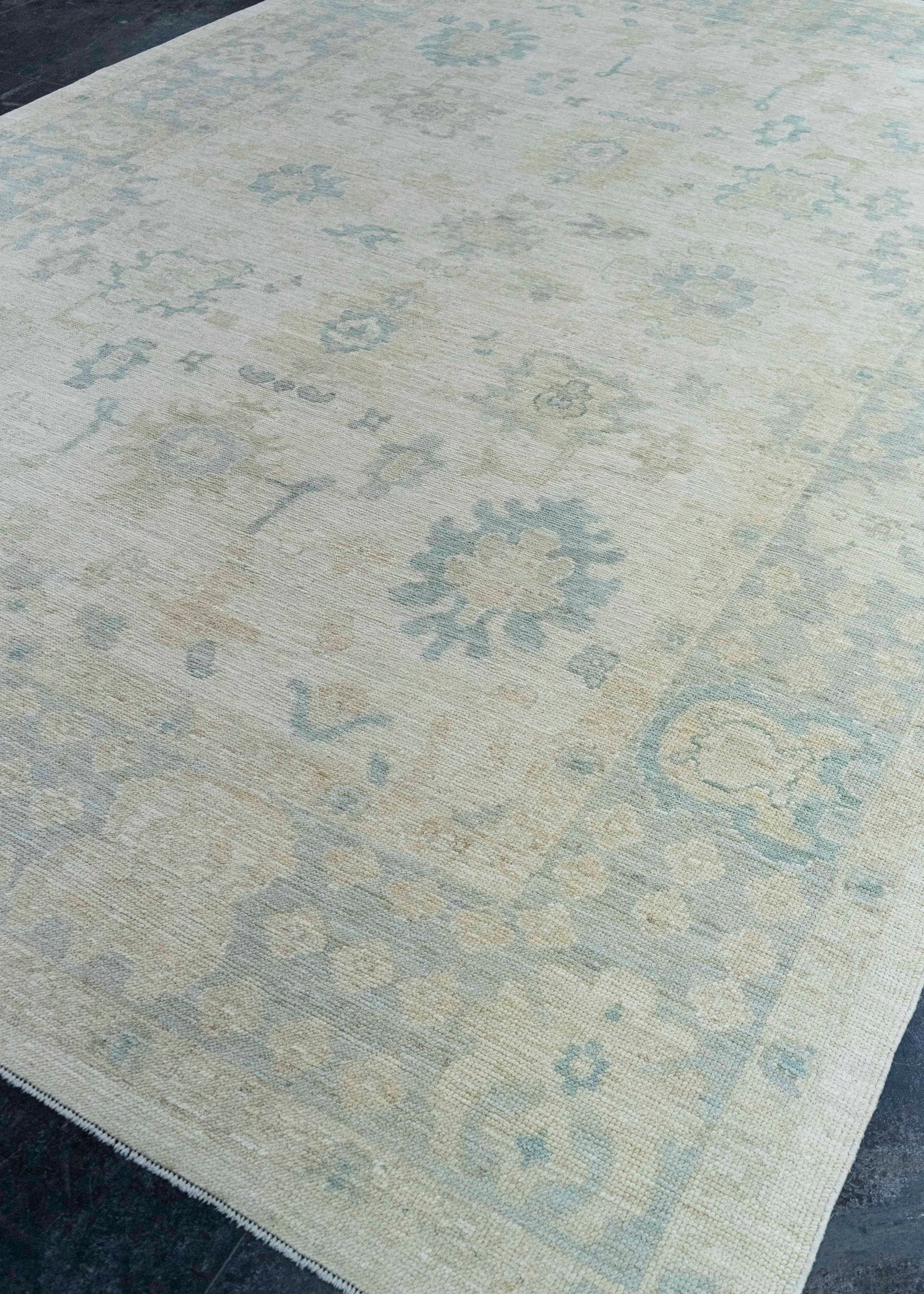 Turkish Oushak Rug 8'10" x 12'9" #20354