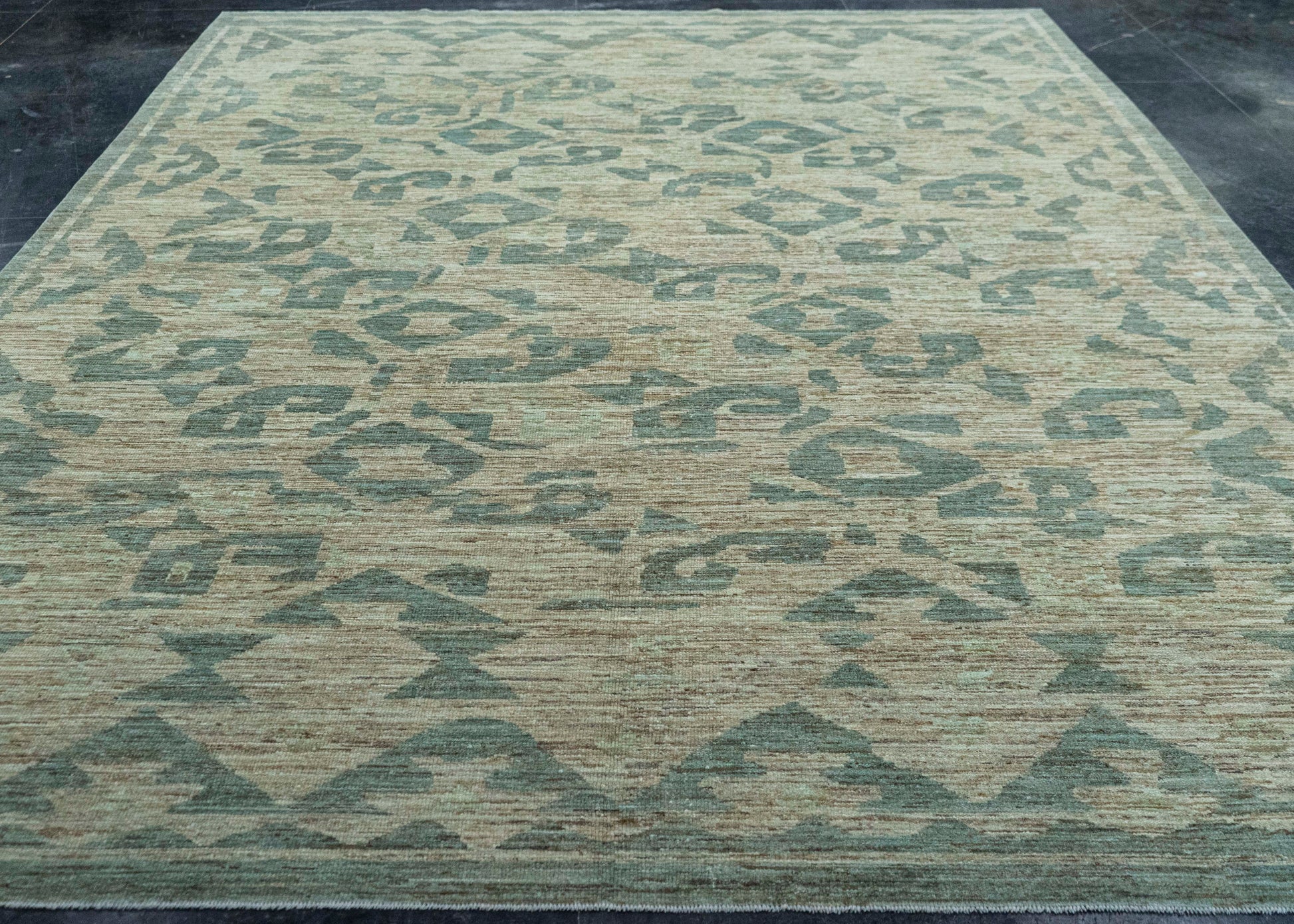 Turkish Oushak Rug 9' x 12'5" #20287