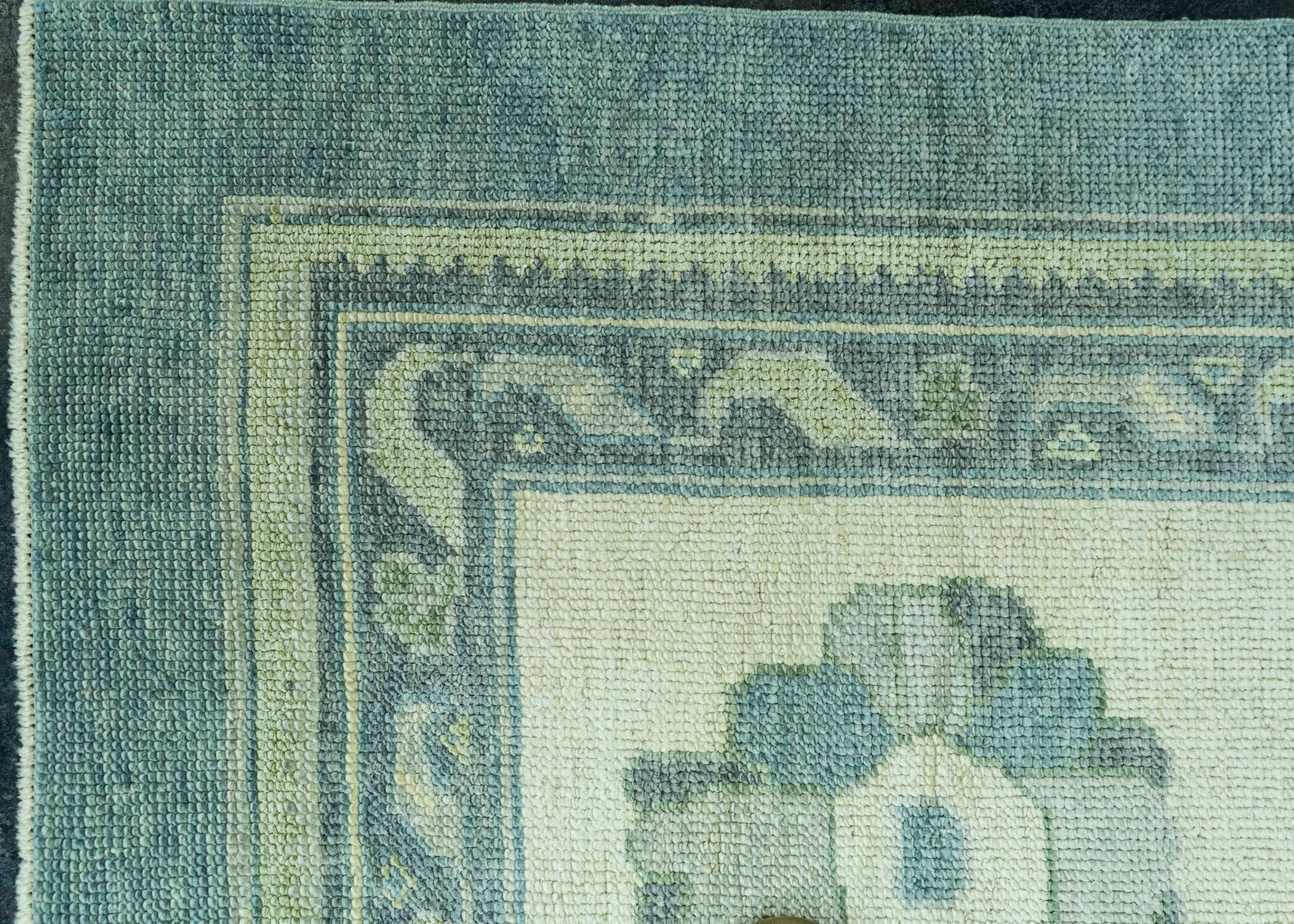 Turkish Oushak Rug 12'6" x 15'6" #19388
