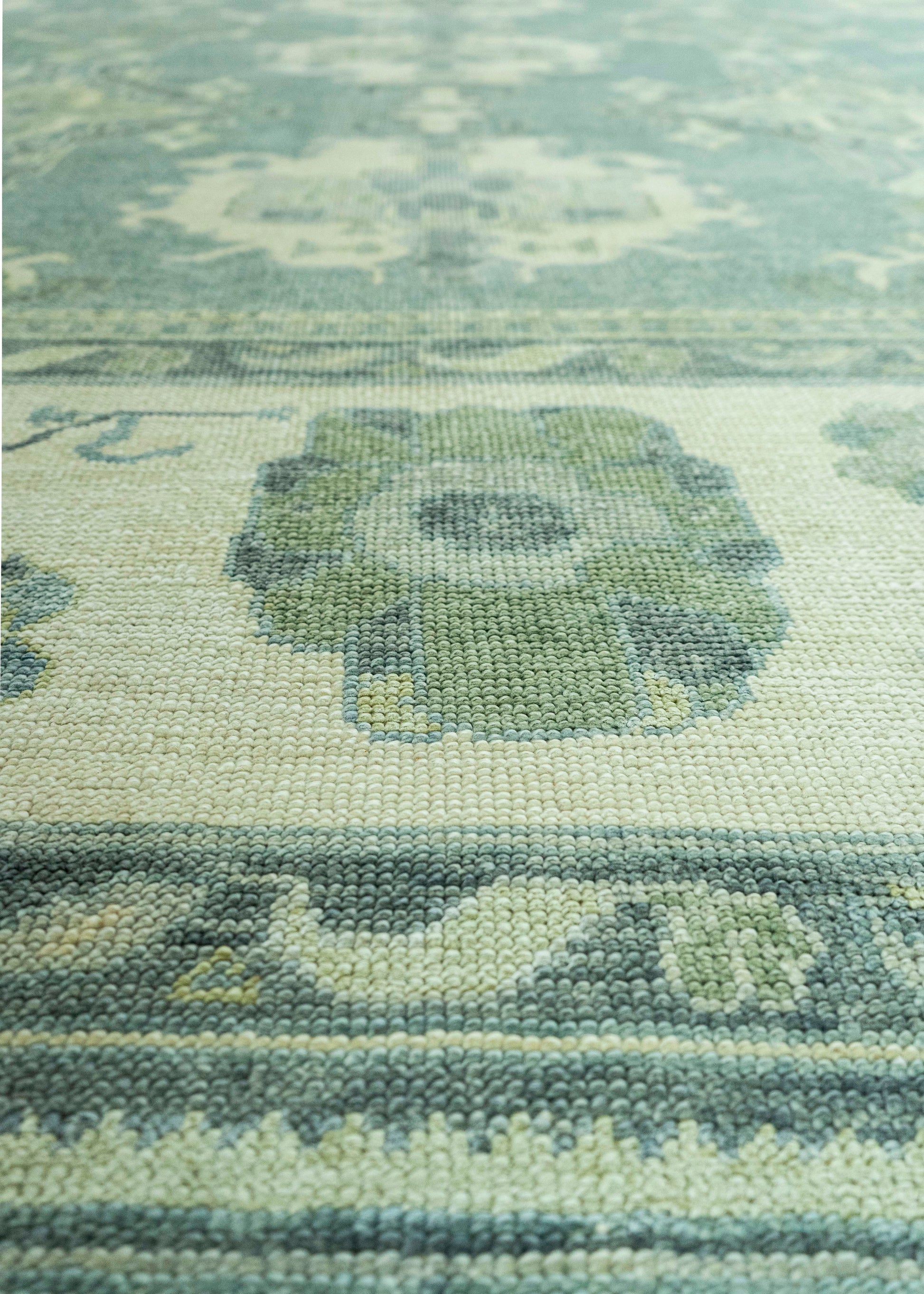 Turkish Oushak Rug 12'6" x 15'6" #19388
