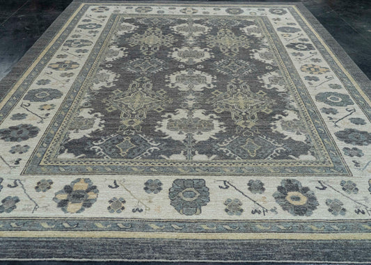Turkish Oushak Rug 9'3" x 13'1" #20363