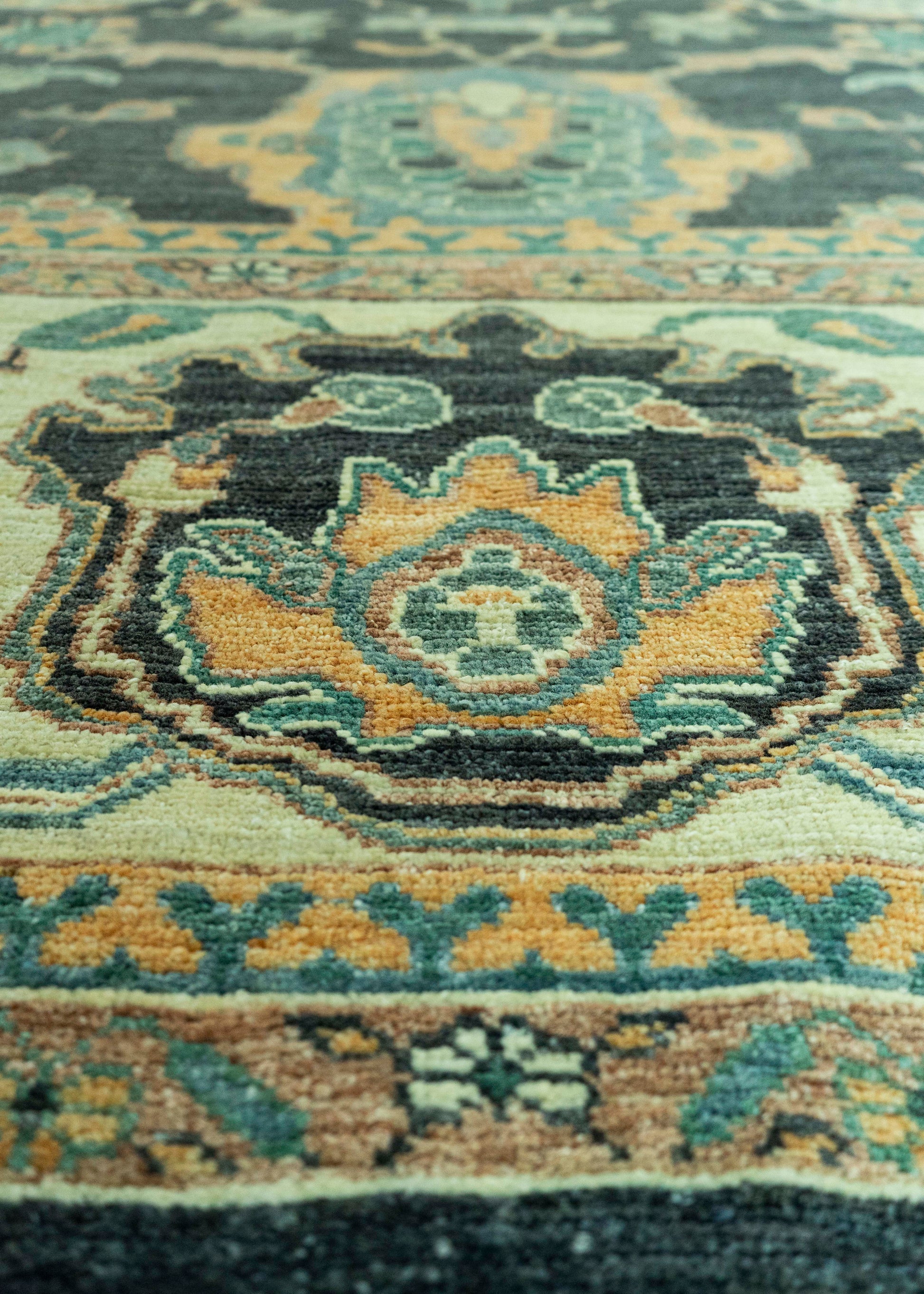 Turkish Oushak Antique Look Rug 13'6" x 18'4" #20077