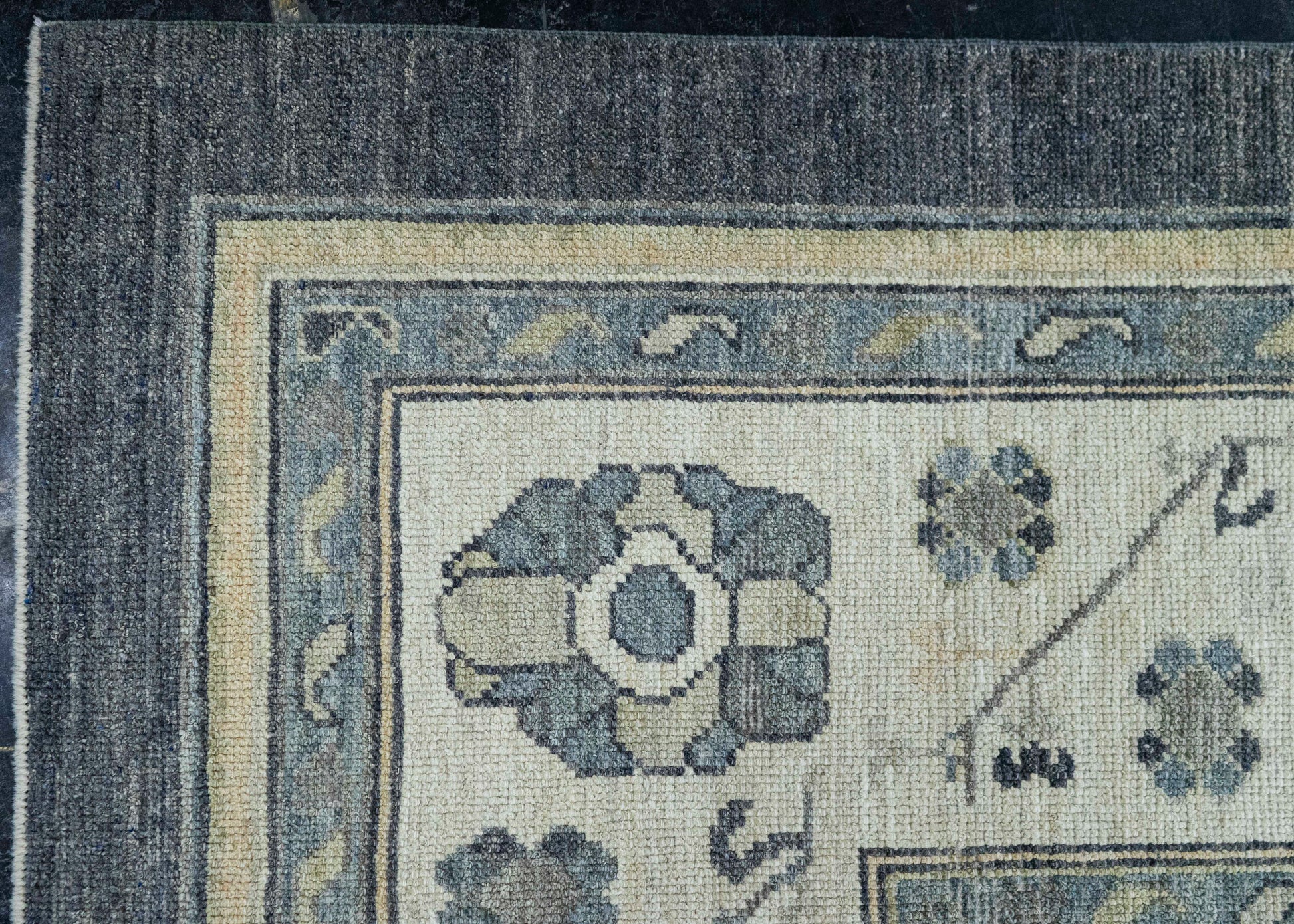 Turkish Oushak Rug 9'3" x 13'1" #20363