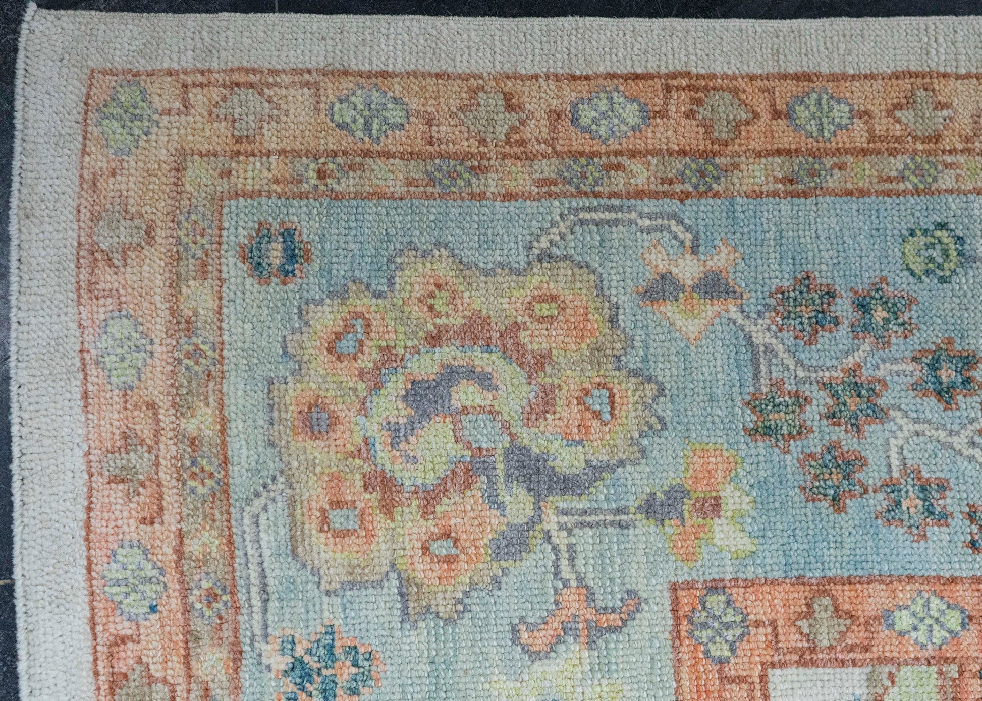 Turkish Oushak Rug 9'3" x 12'4" #20432