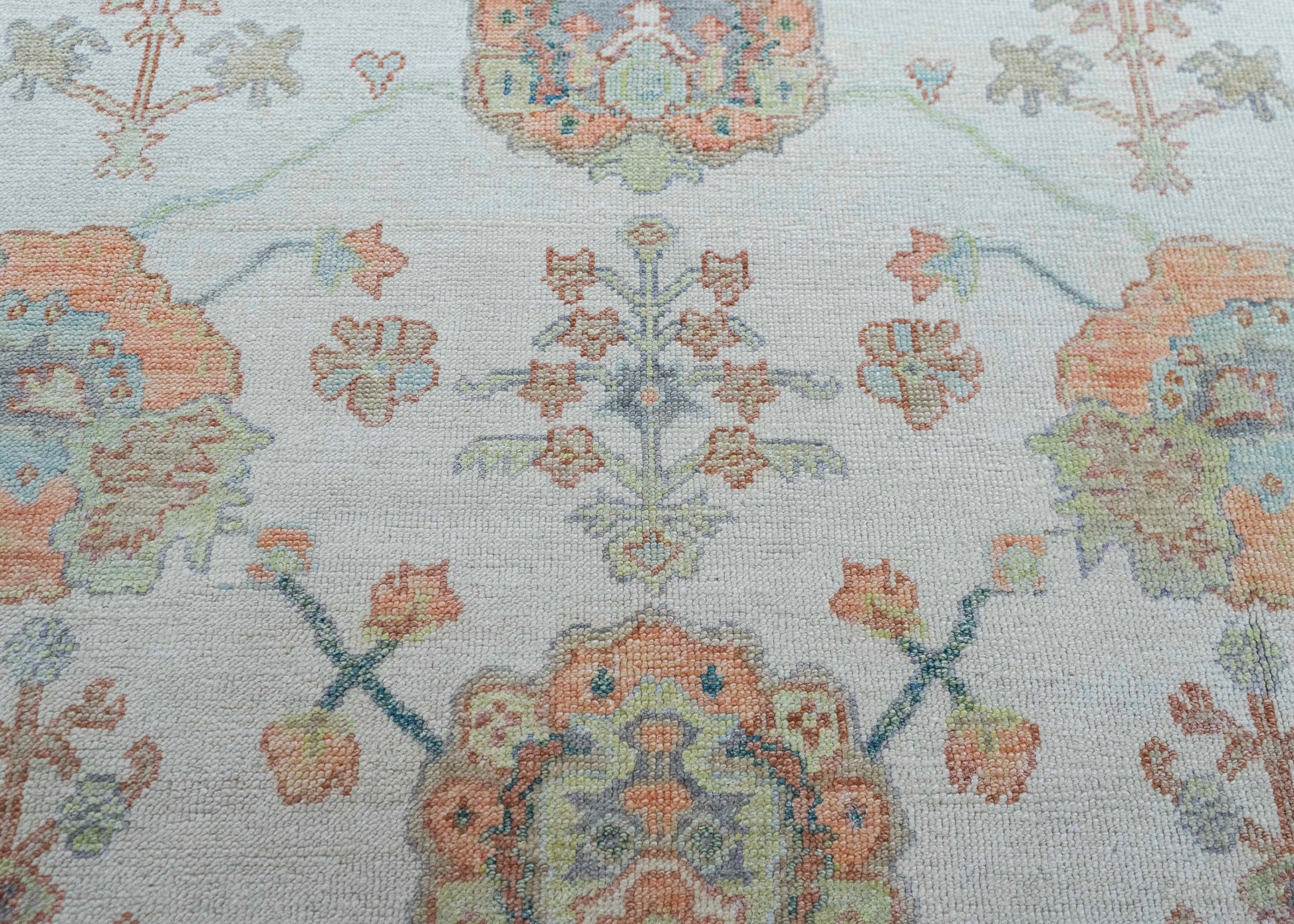 Turkish Oushak Rug 9'3" x 12'4" #20432