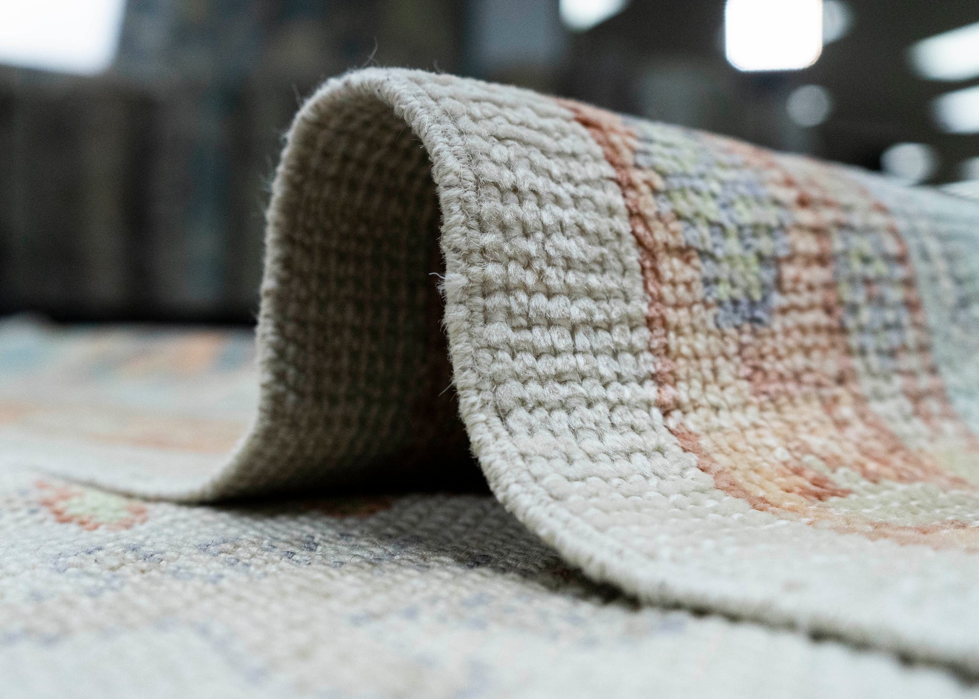 Turkish Oushak Rug 9'3" x 12'4" #20432