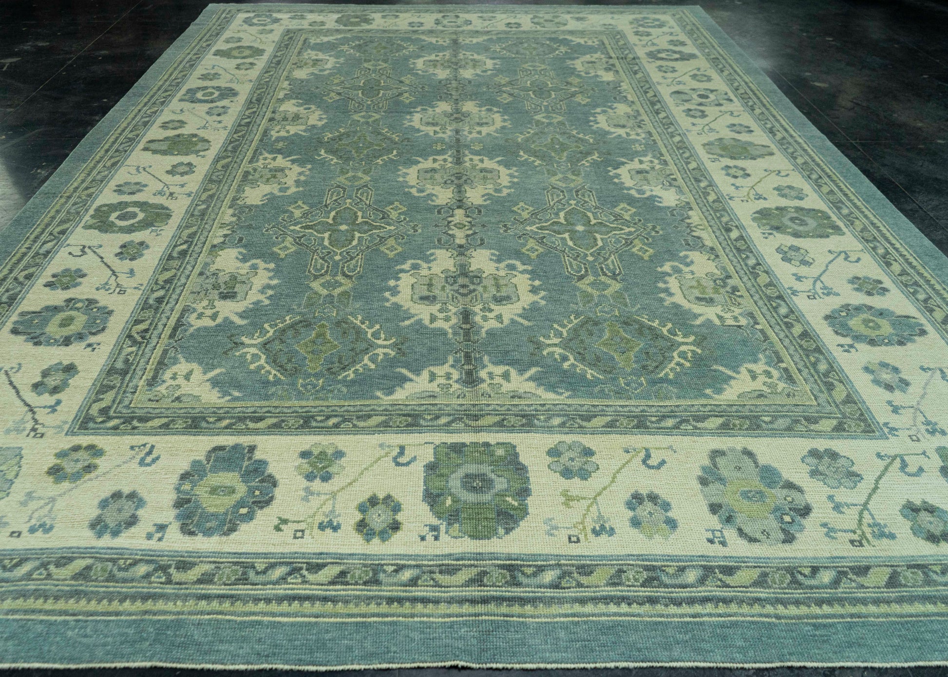 Turkish Oushak Rug 10'2" x 15'1" #19336