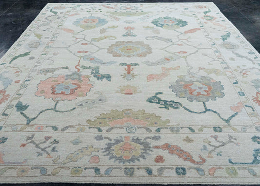 Turkish Oushak Rug 9'2" x 12'5" #20433