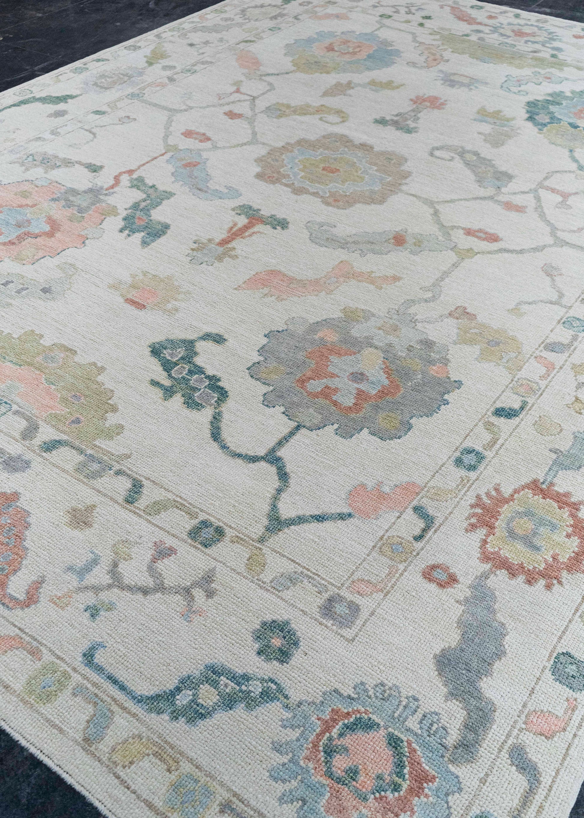 Turkish Oushak Rug 9'2" x 12'5" #20433