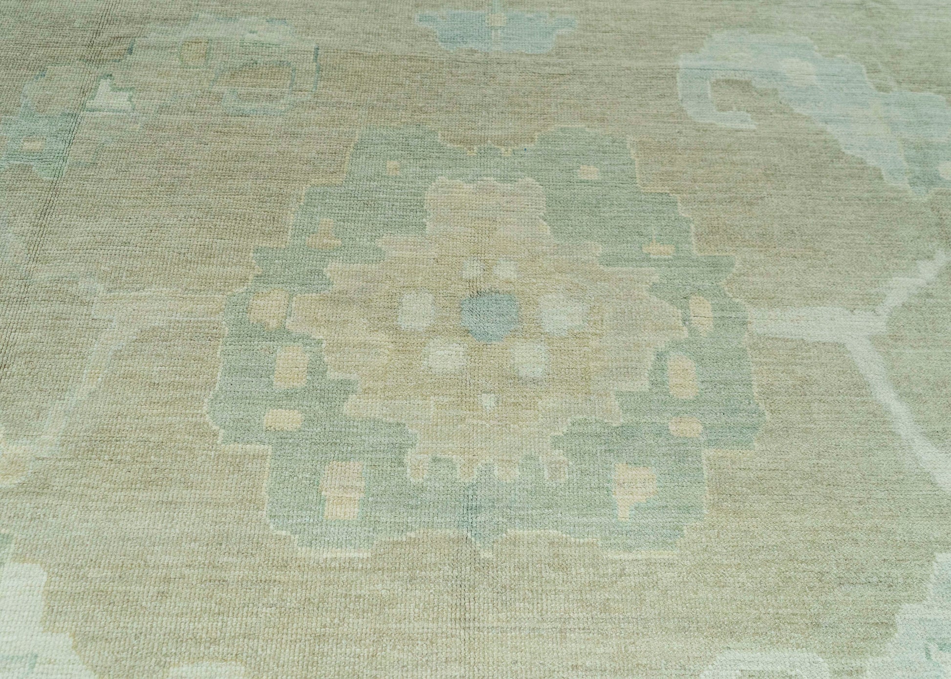 Turkish Oushak Rug 12'4" x 18'1" #19297