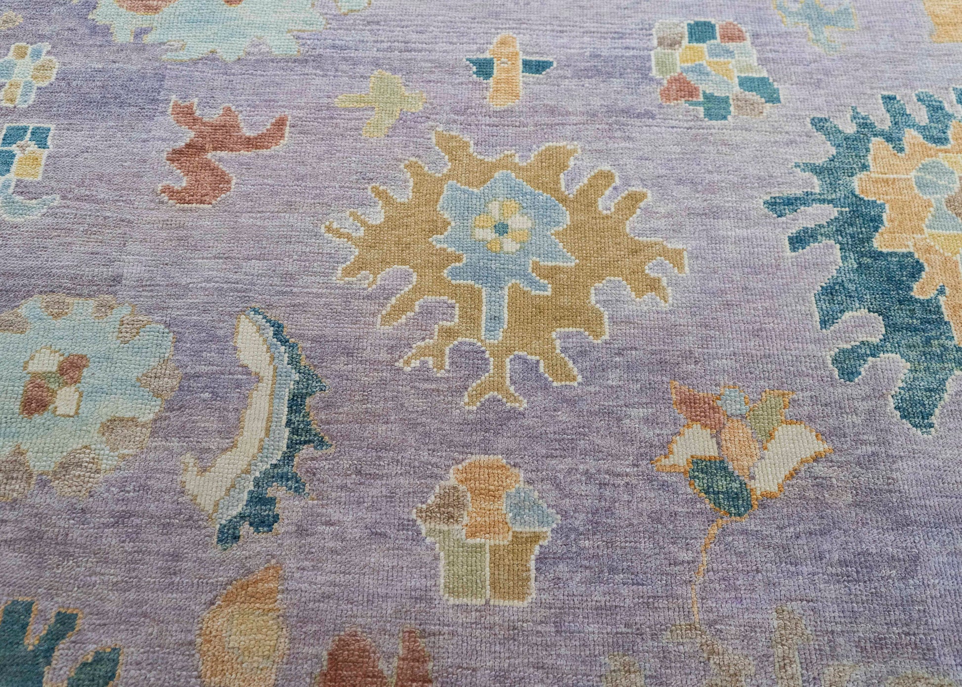 Turkish Oushak Rug 9'3" x 12'7" #20389