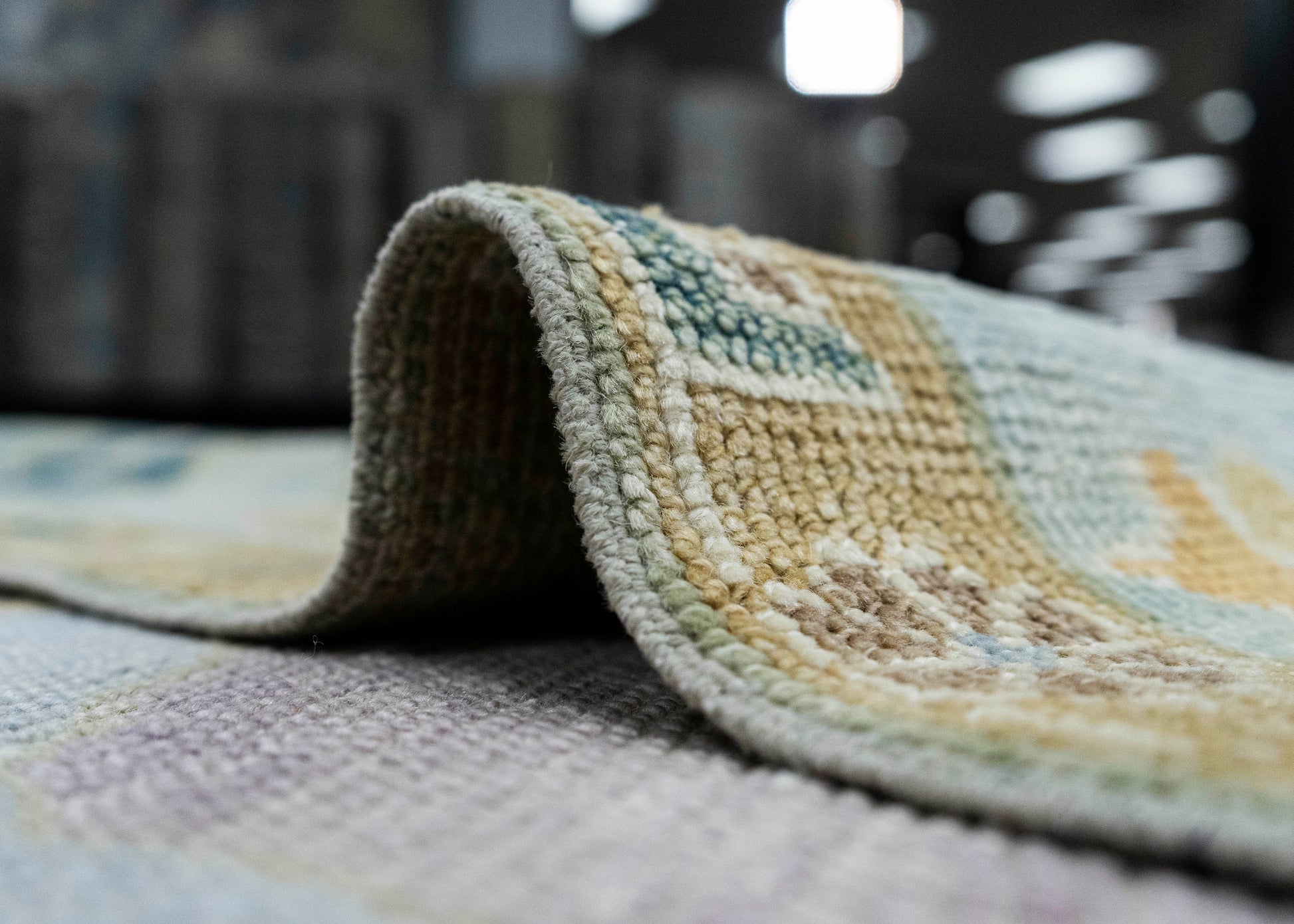 Turkish Oushak Rug 9'3" x 12'7" #20389