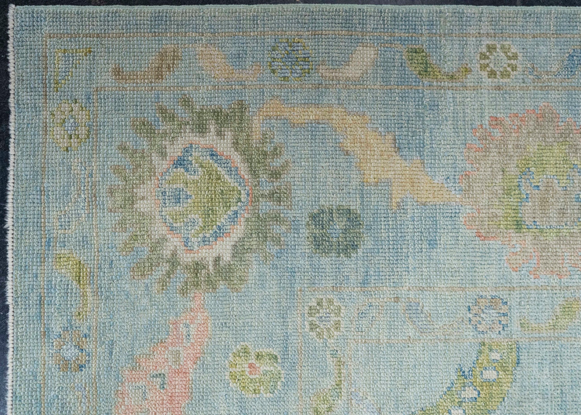 Turkish Oushak Rug 9'2" x 11'8" #20386