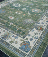 Turkish Oushak Rug 9'2" x 12'10" #20408