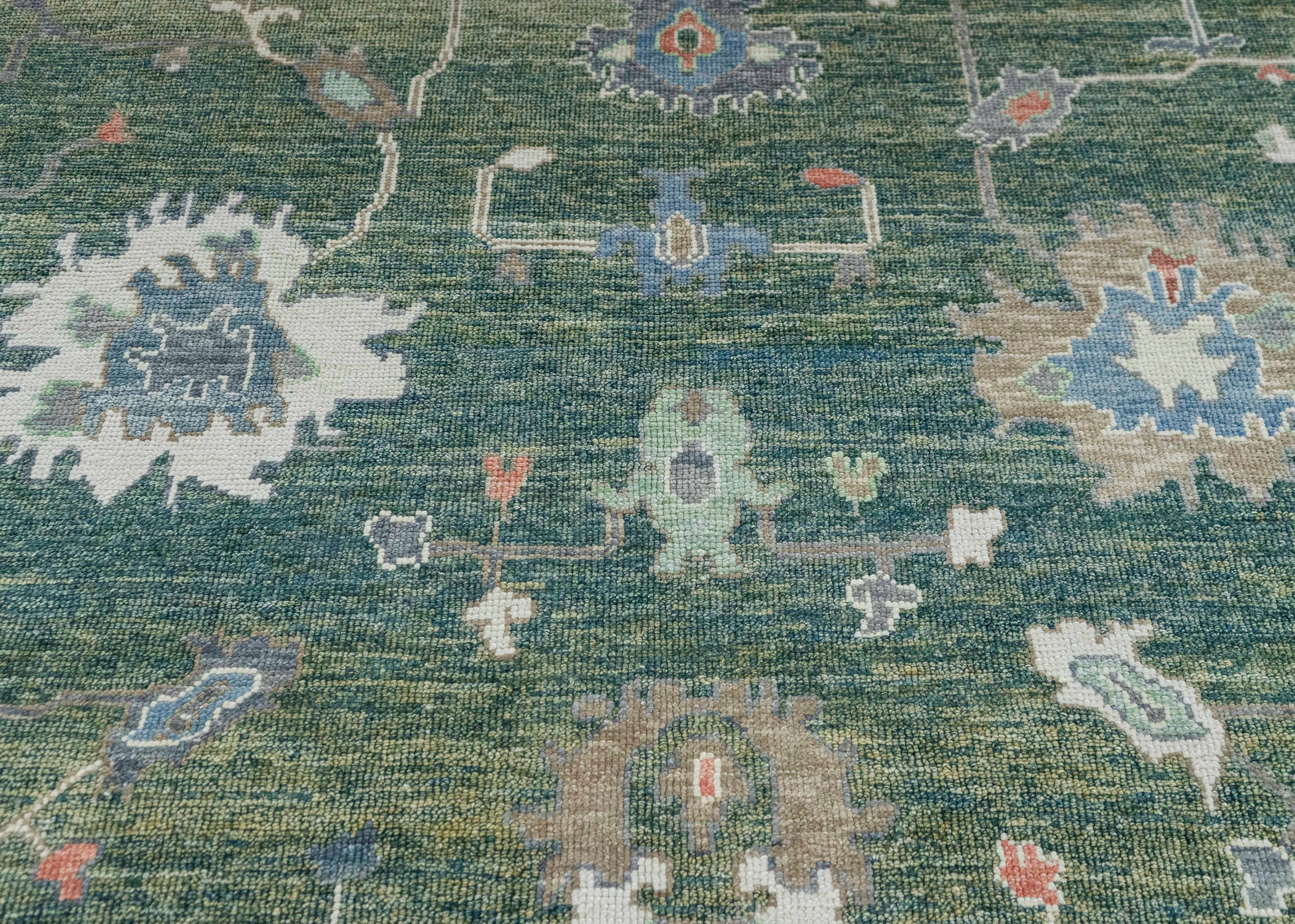 Turkish Oushak Rug 9'2" x 12'10" #20408