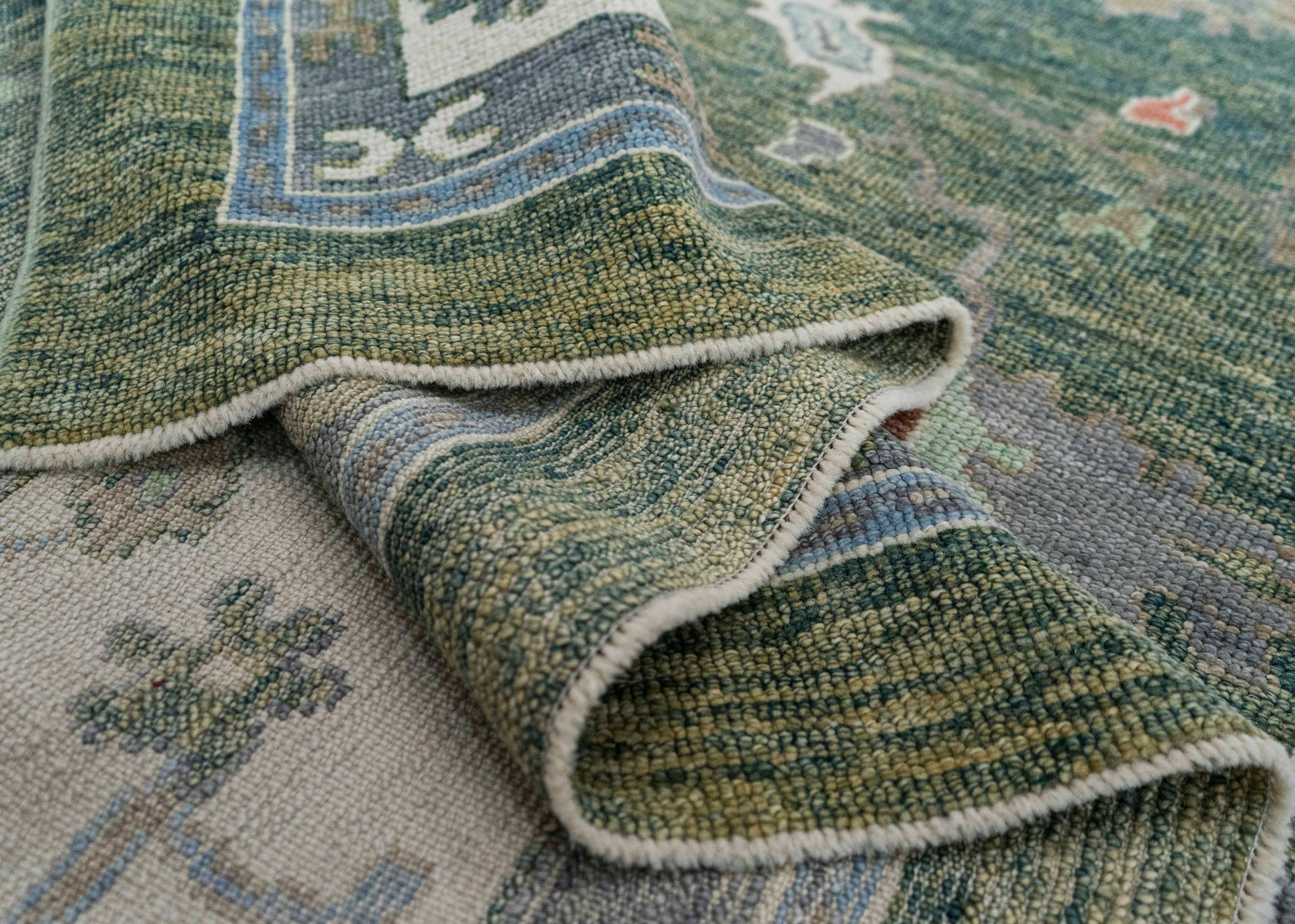 Turkish Oushak Rug 9'2" x 12'10" #20408