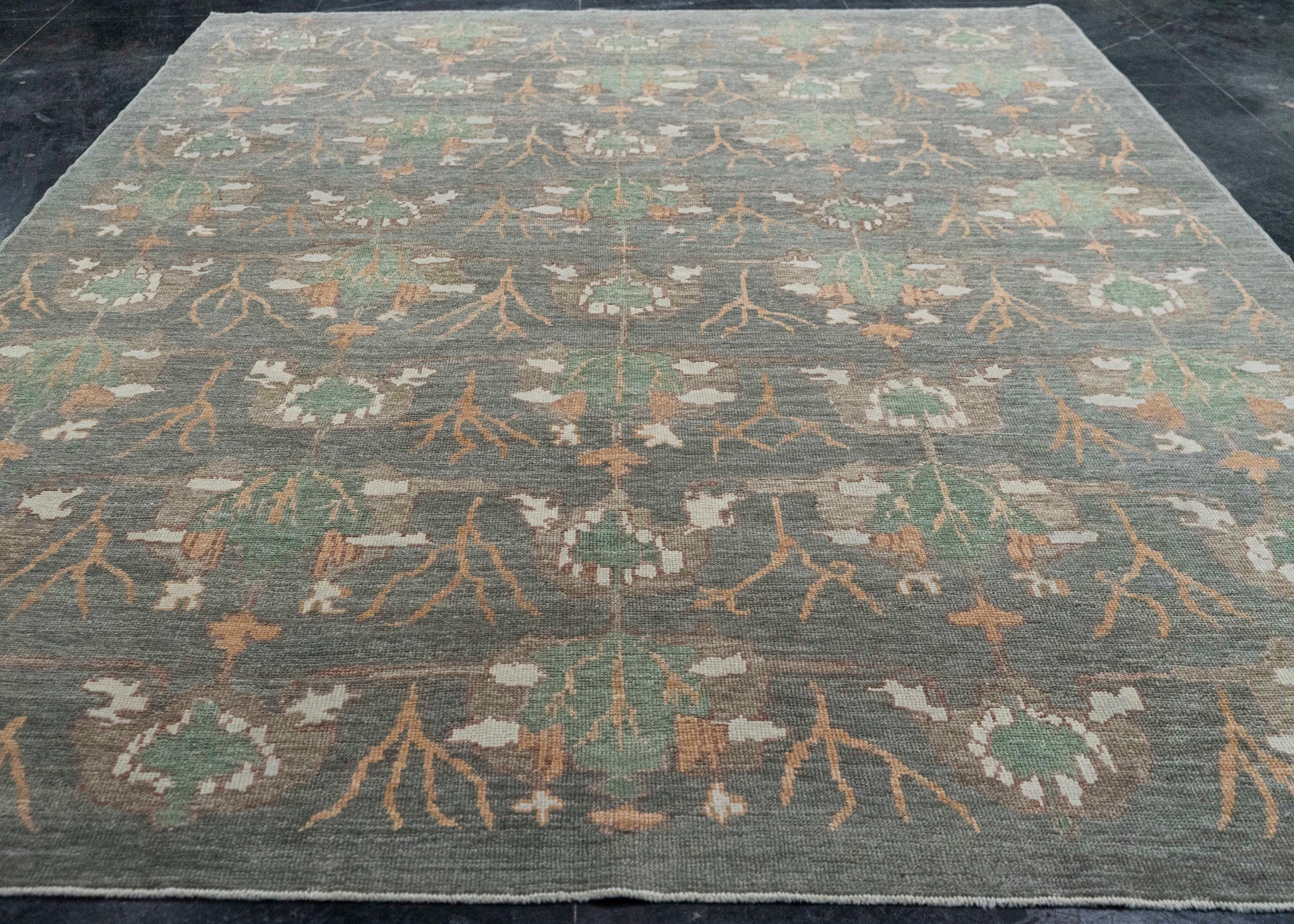 Turkish Oushak Rug 9'5" x 12'6" #20374