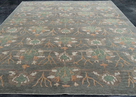 Turkish Oushak Rug 9'5" x 12'6" #20374