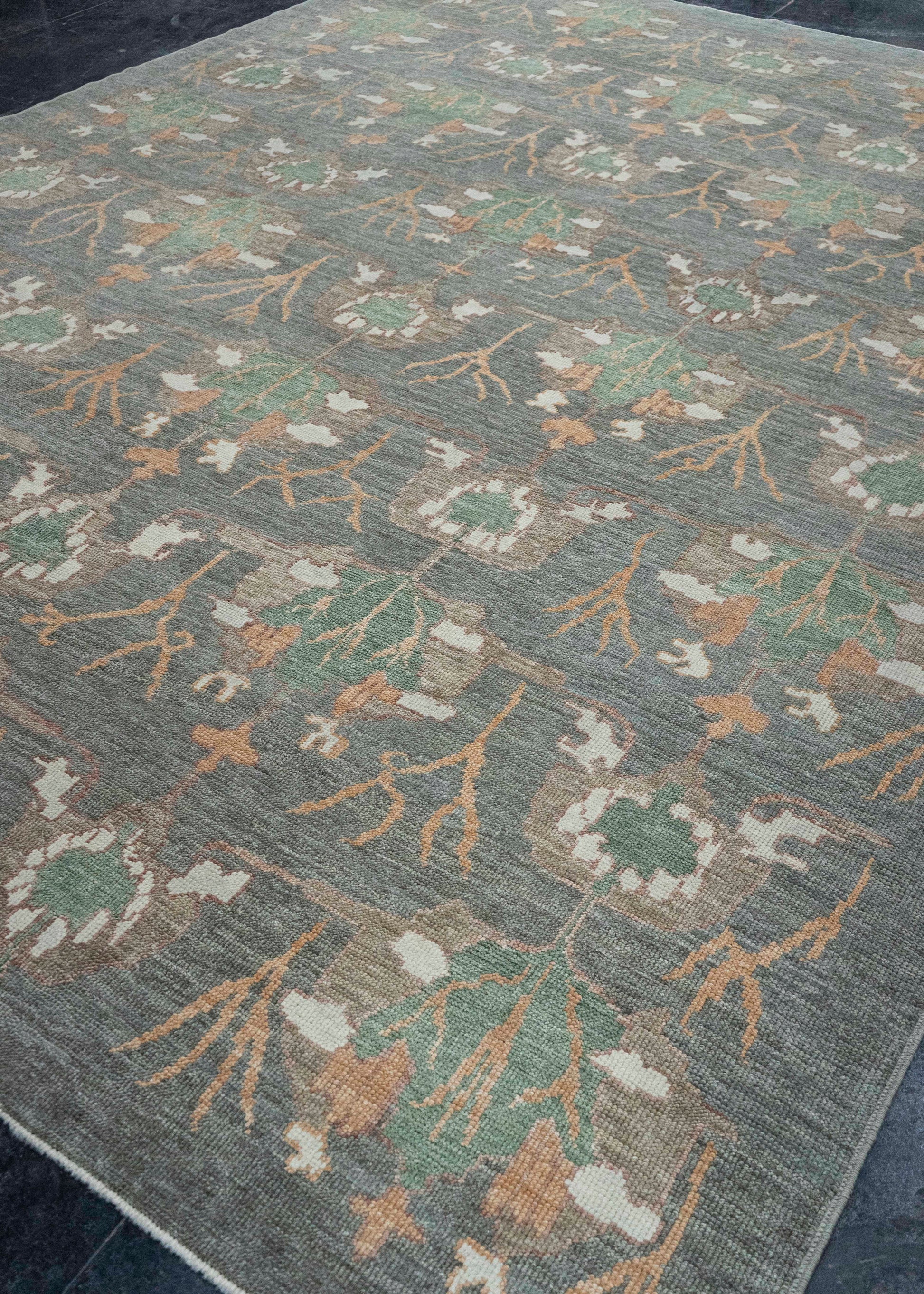 Turkish Oushak Rug 9'5" x 12'6" #20374