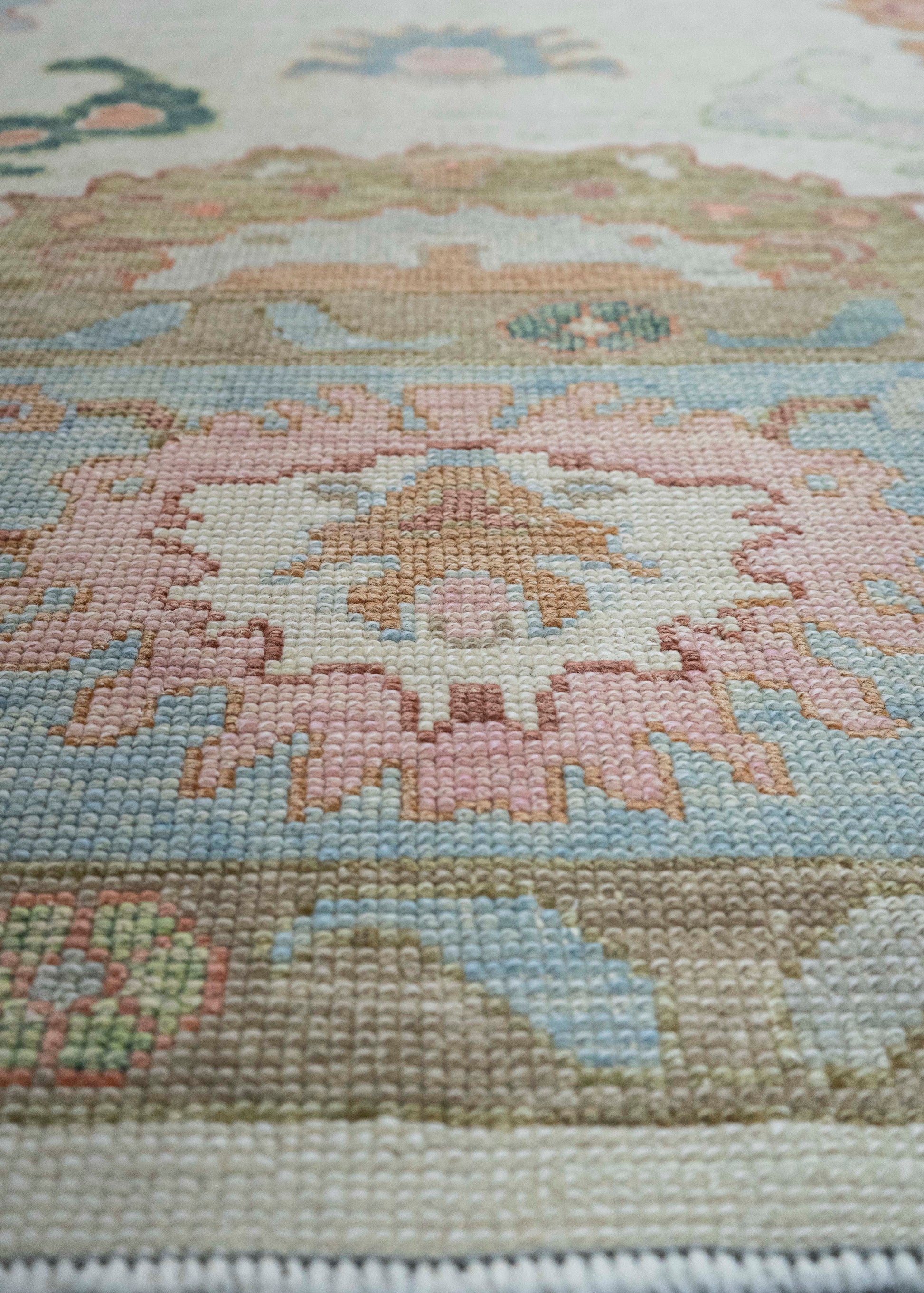 Turkish Oushak Rug 9'4" x 11'9" #20372