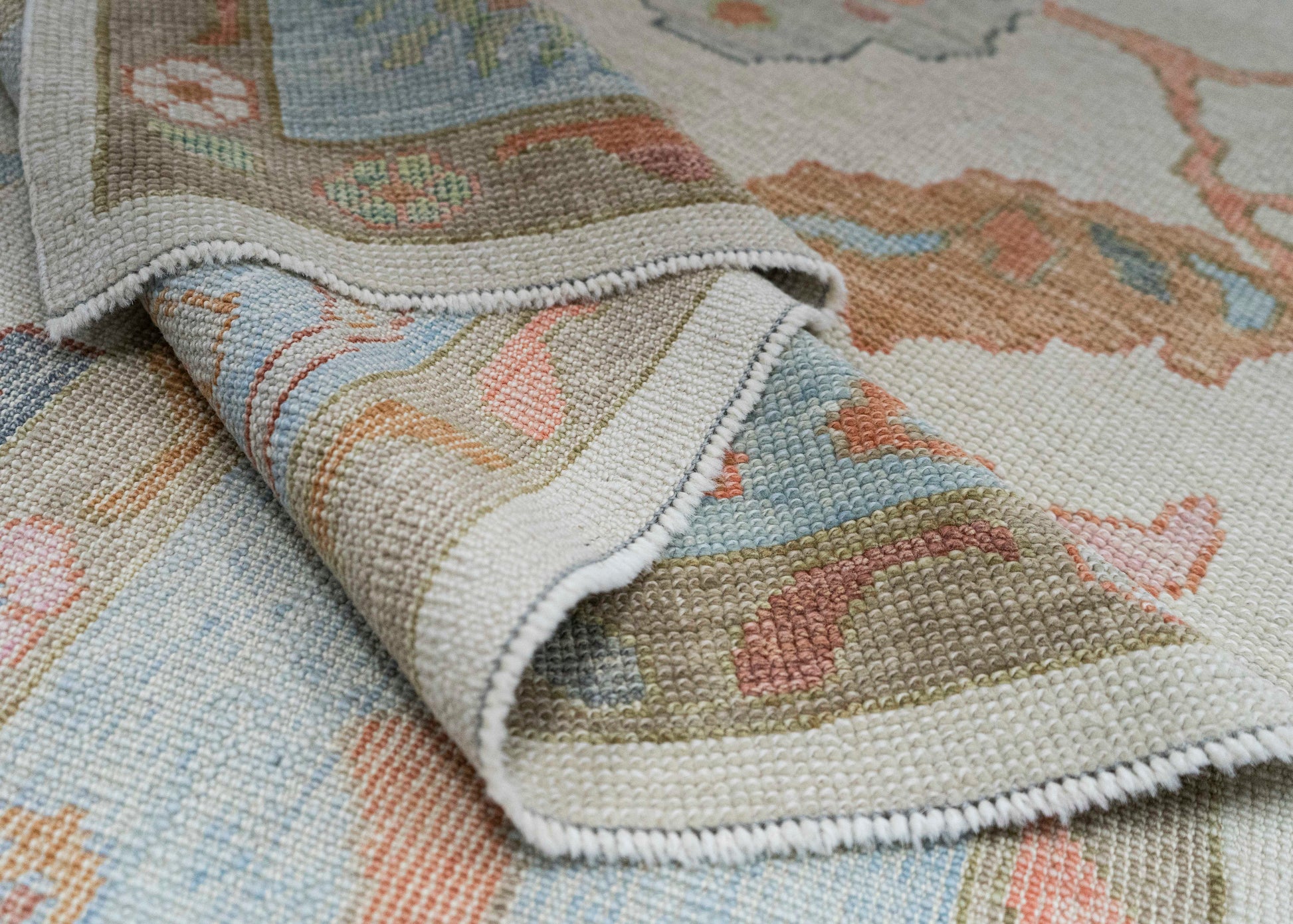 Turkish Oushak Rug 9'4" x 11'9" #20372