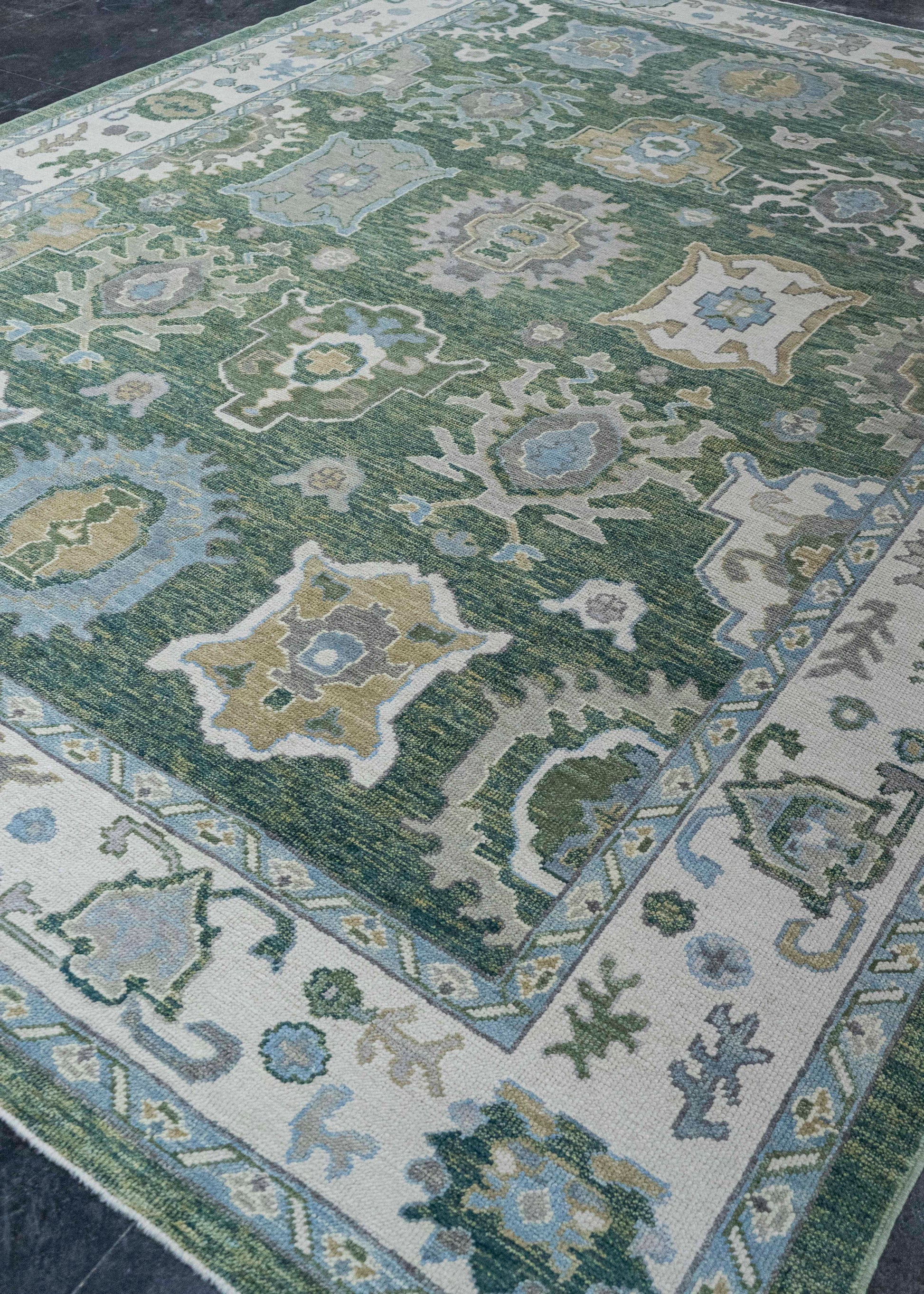 Turkish Oushak Rug 9'3" x 12'3" #20381