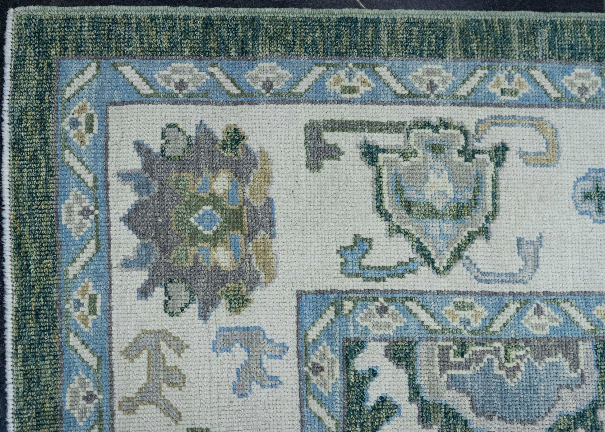 Turkish Oushak Rug 9'3" x 12'3" #20381