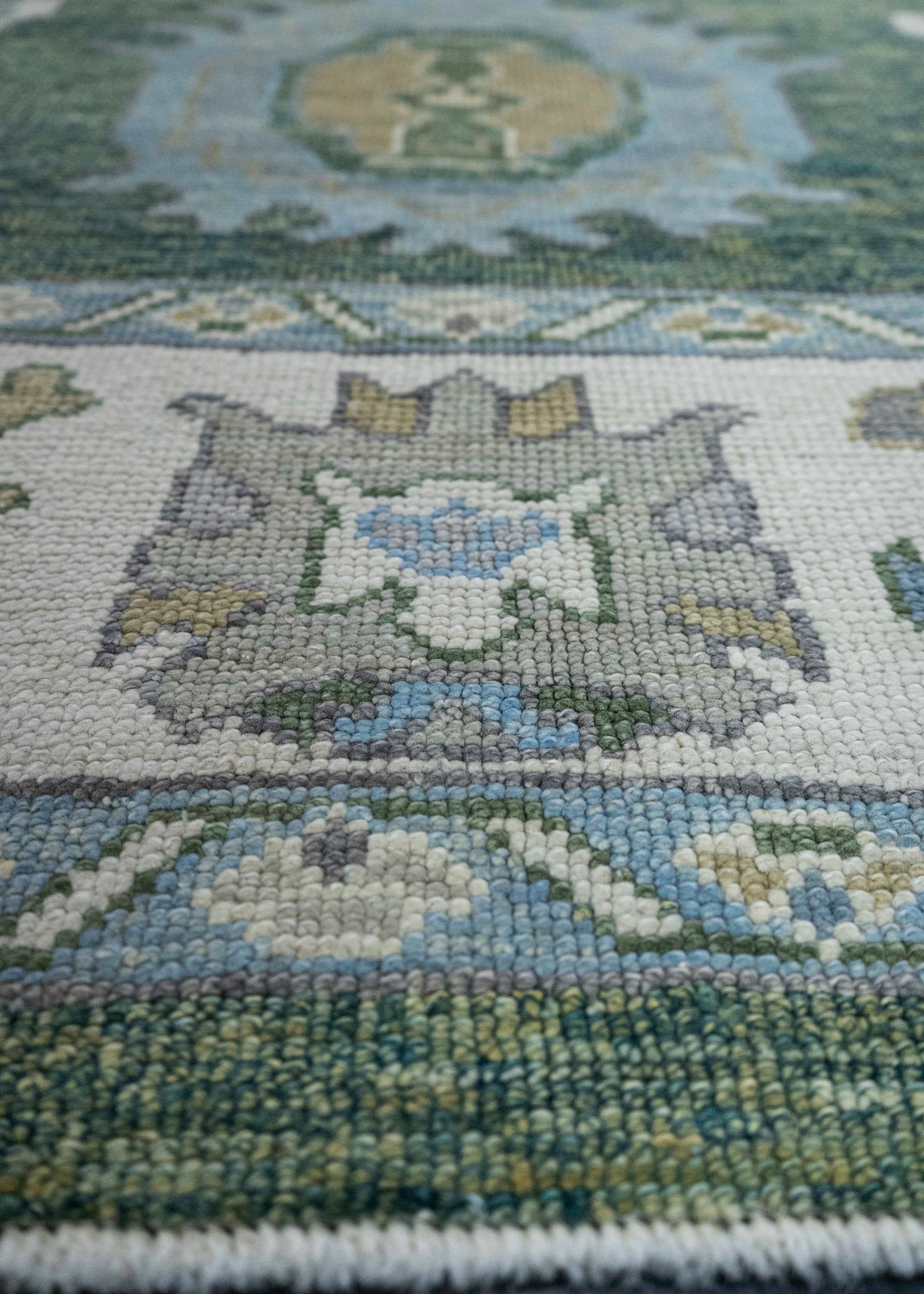 Turkish Oushak Rug 9'3" x 12'3" #20381