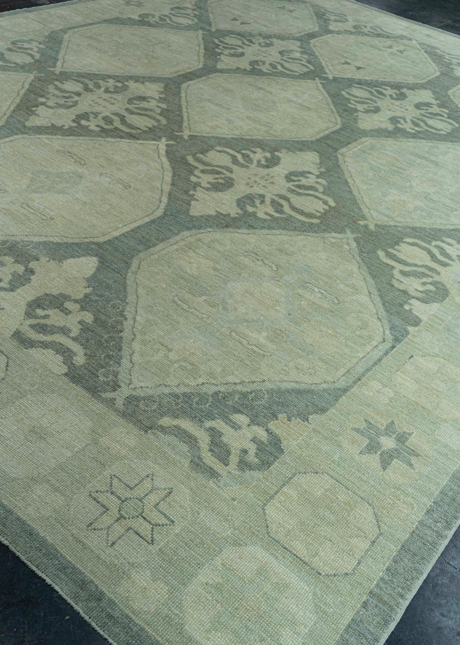 Turkish Oushak Rug 11'11" x 15'3" #19420