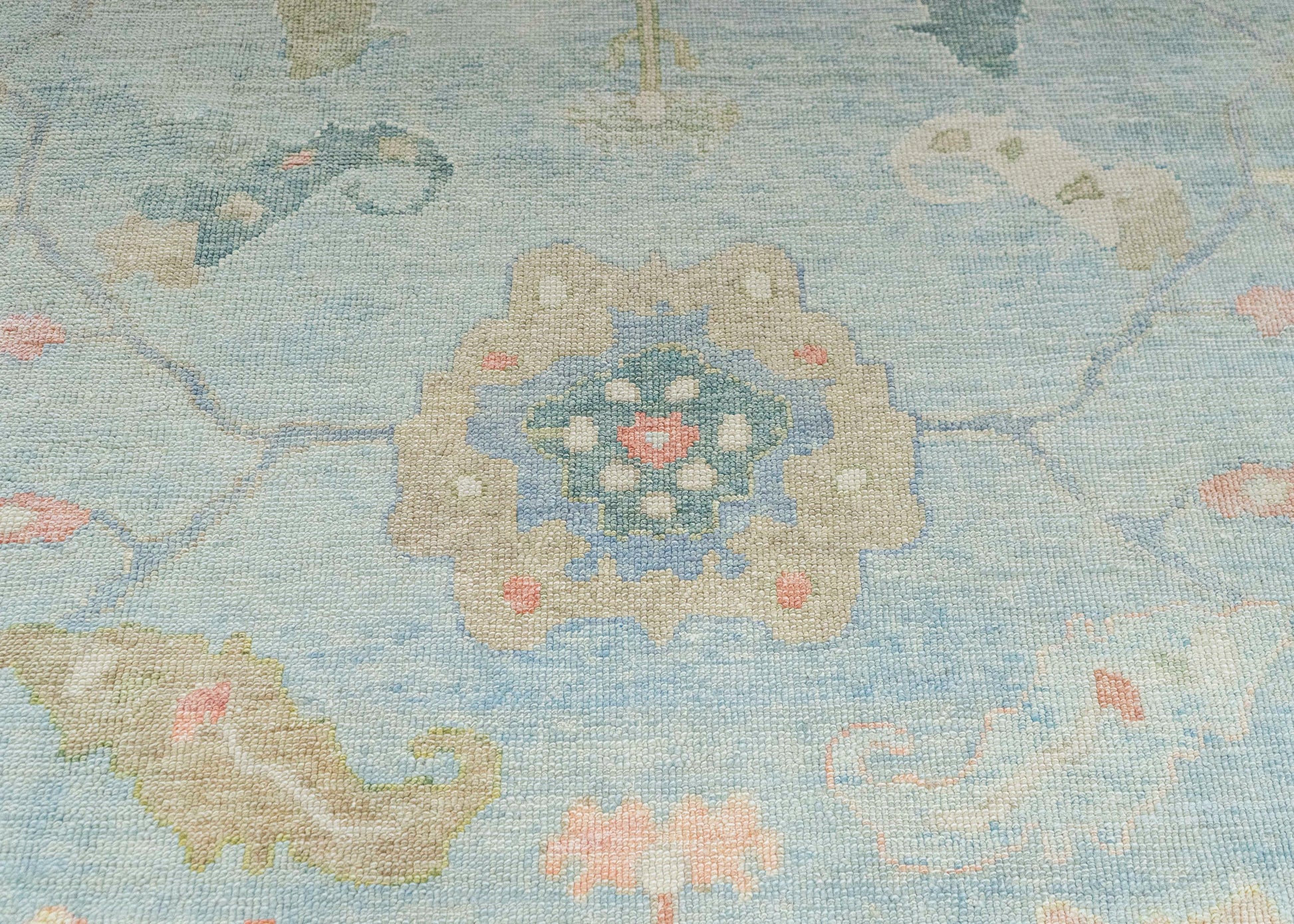 Turkish Oushak Rug 9'4" x 11'10" #20377