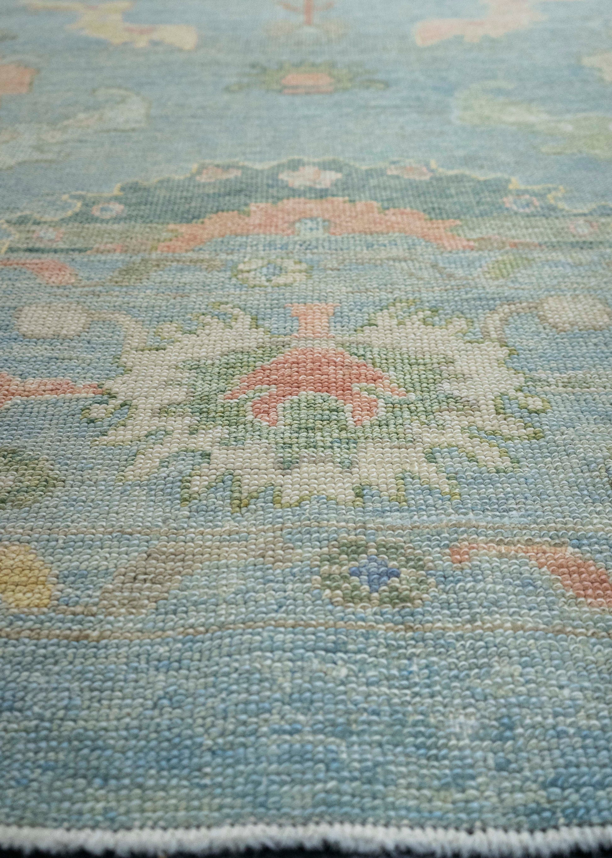 Turkish Oushak Rug 9'4" x 11'10" #20377