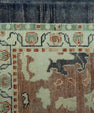Turkish Oushak Old Wool Rug  12'6" x 14'11" #30143