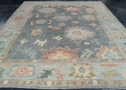 Turkish Oushak Rug 9'6" x 13' #20376