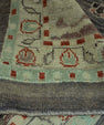 Turkish Oushak Old Wool Rug  12'6" x 14'11" #30143