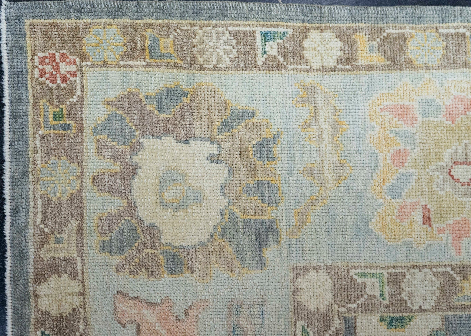 Turkish Oushak Rug 9'6" x 13' #20376