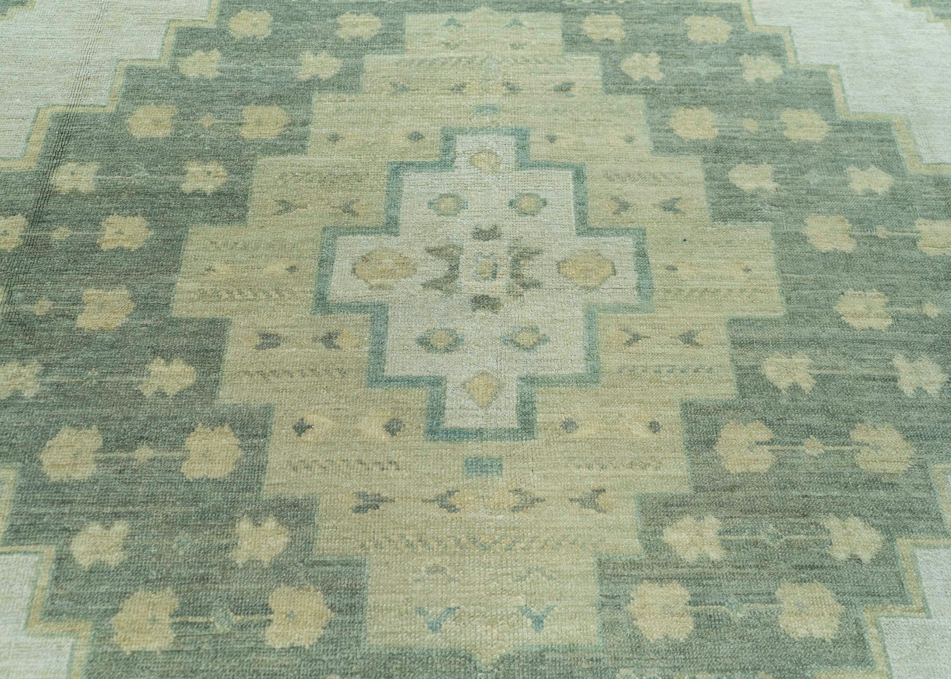 Turkish Oushak Antique Look Rug 11'11" x 16' #20052